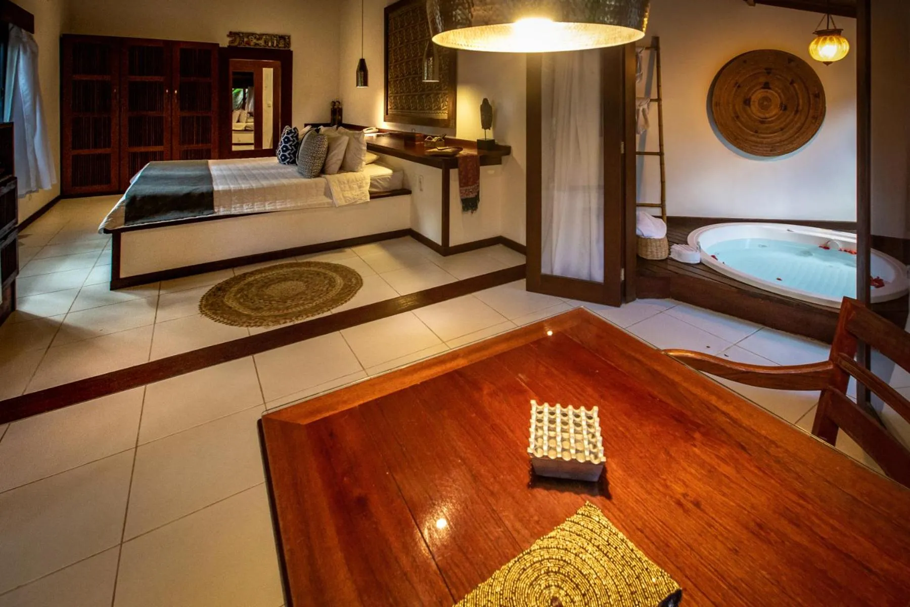 Bed in Hotel Sombra e Água Fresca