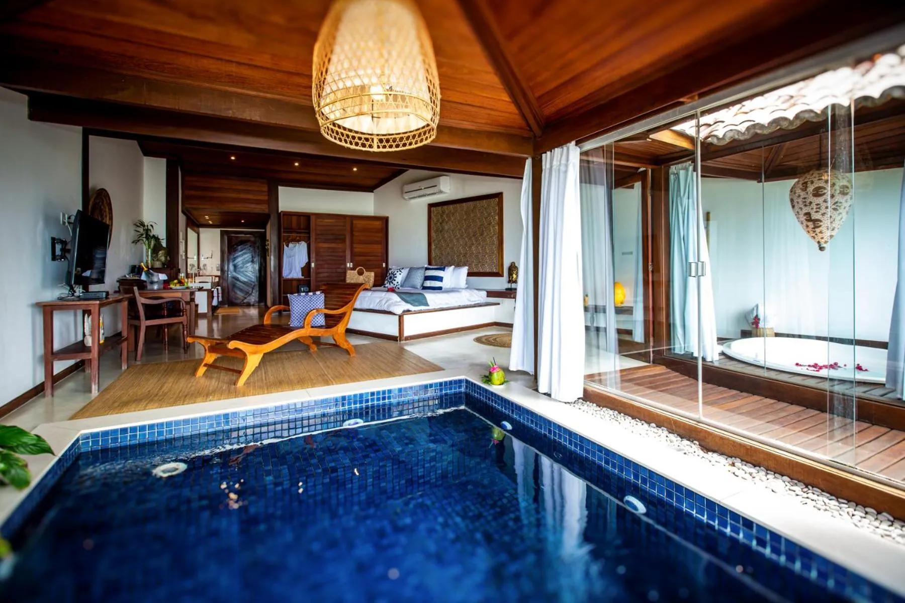 Sea view in Hotel Sombra e Água Fresca