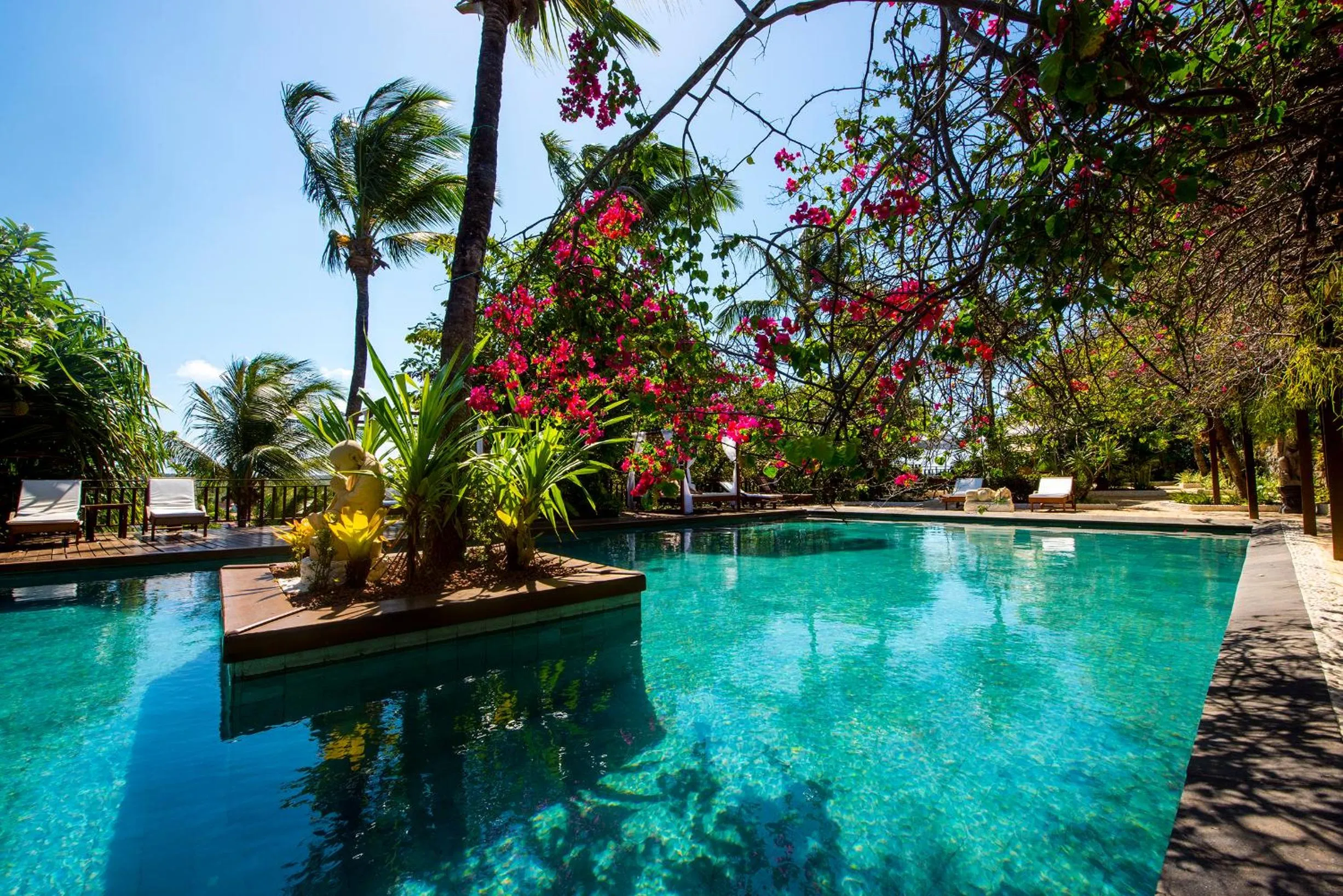 Swimming pool in Hotel Sombra e Água Fresca