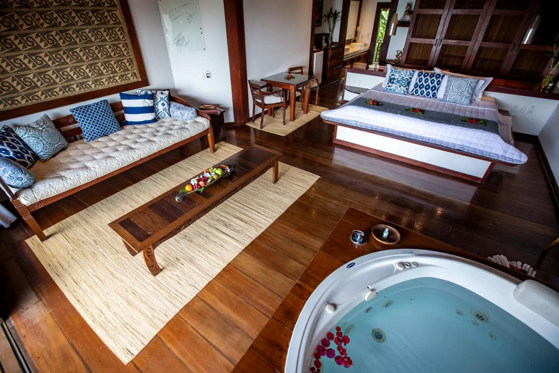 Bed in Hotel Sombra e Água Fresca