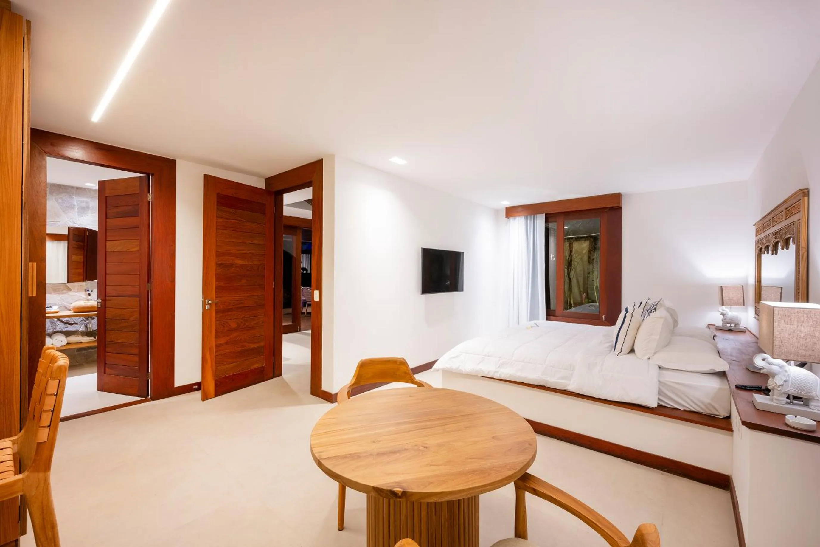 Bedroom, Bed in Hotel Sombra e Água Fresca