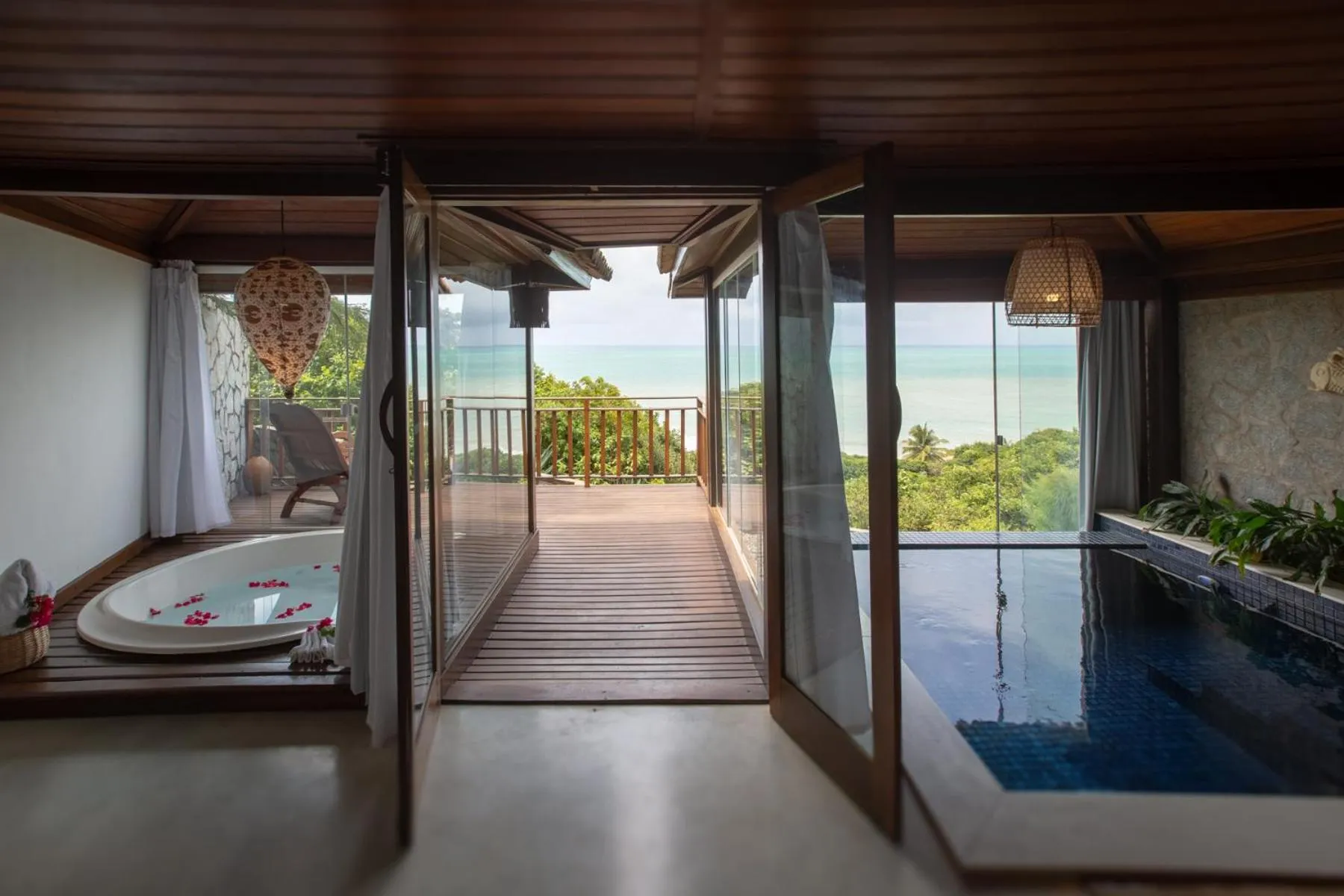 Photo of the whole room in Hotel Sombra e Água Fresca