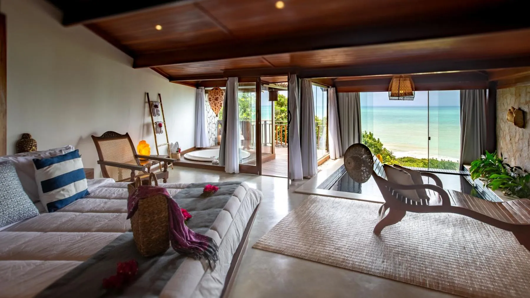 Photo of the whole room in Hotel Sombra e Água Fresca