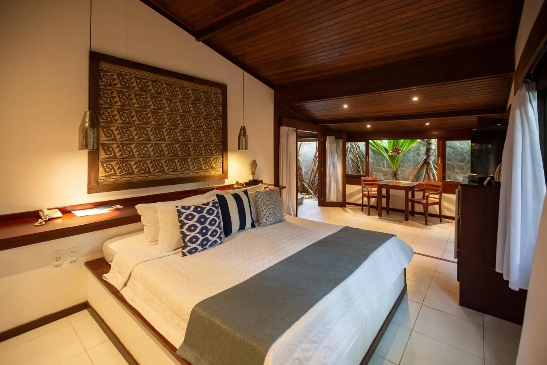 Bed in Hotel Sombra e Água Fresca