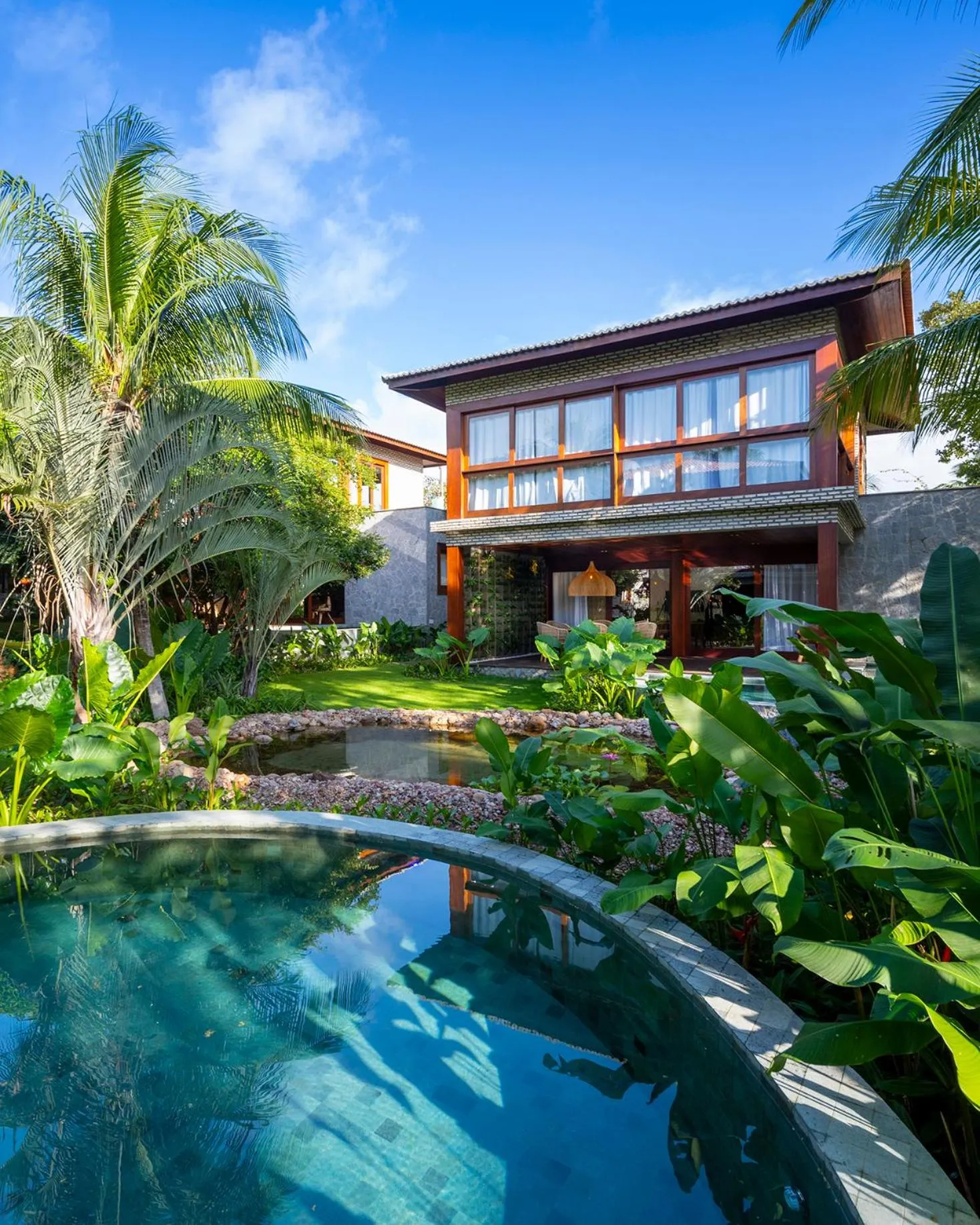 Garden view in Hotel Sombra e Água Fresca