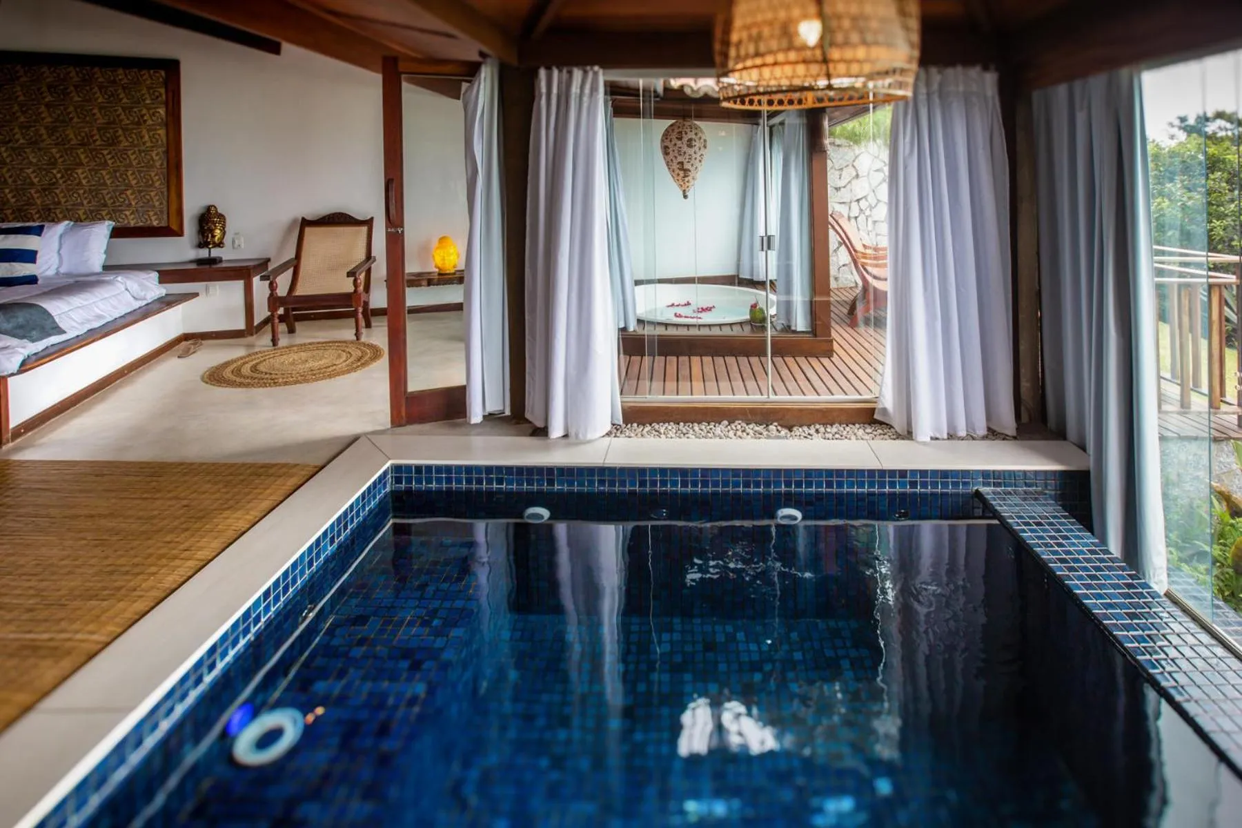 Sauna in Hotel Sombra e Água Fresca