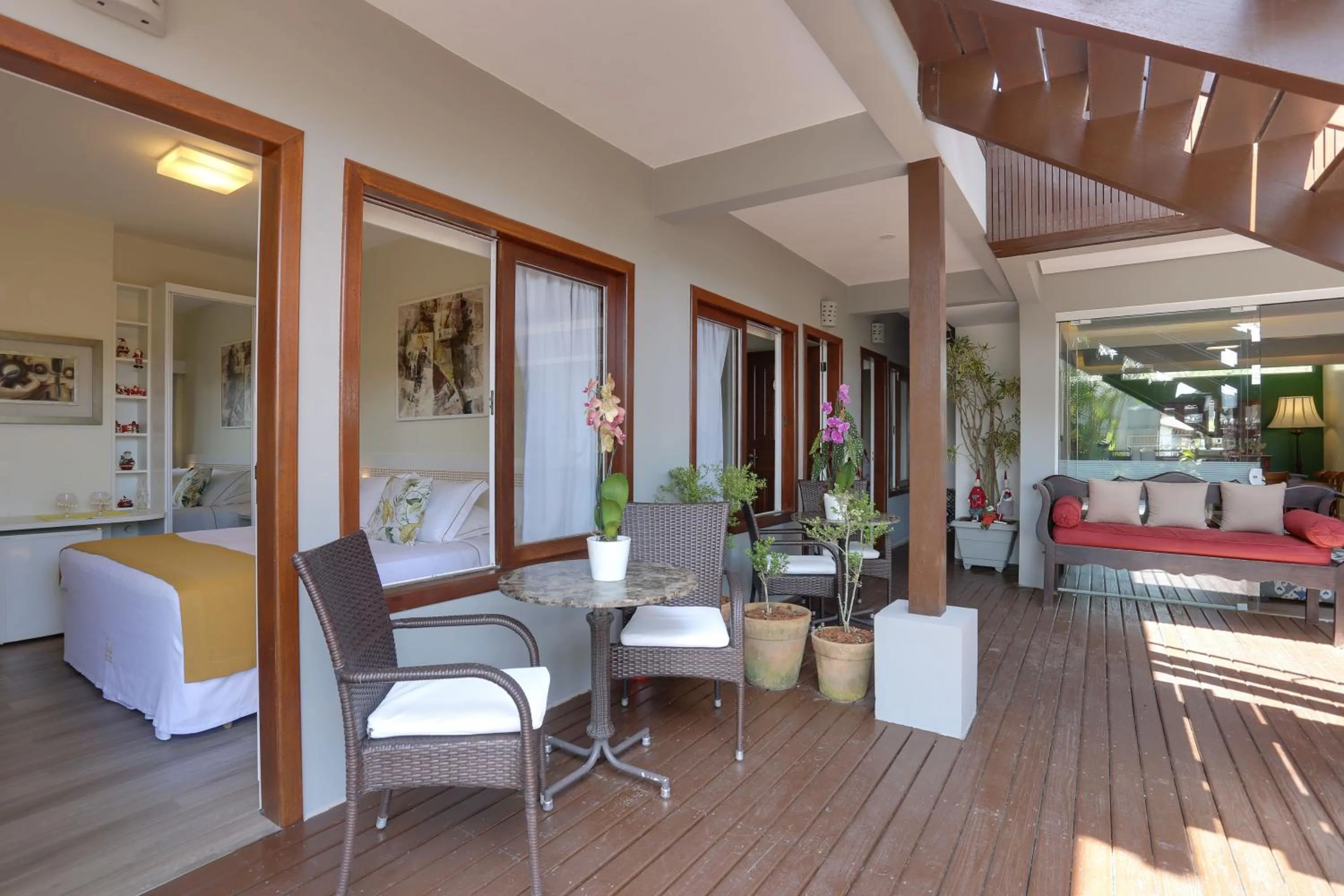 Patio in Nova Pousada dos Chás