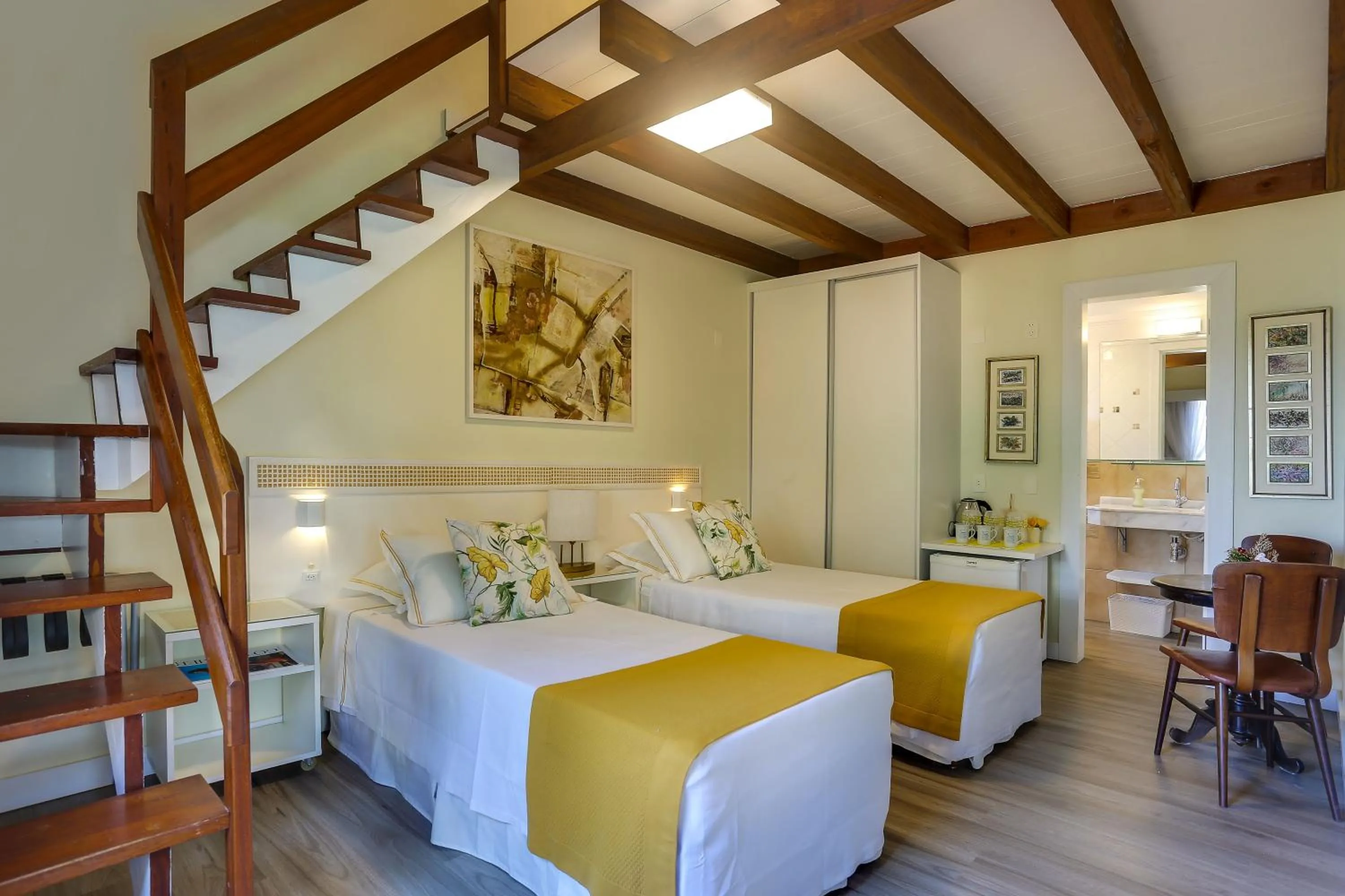 Bed in Nova Pousada dos Chás