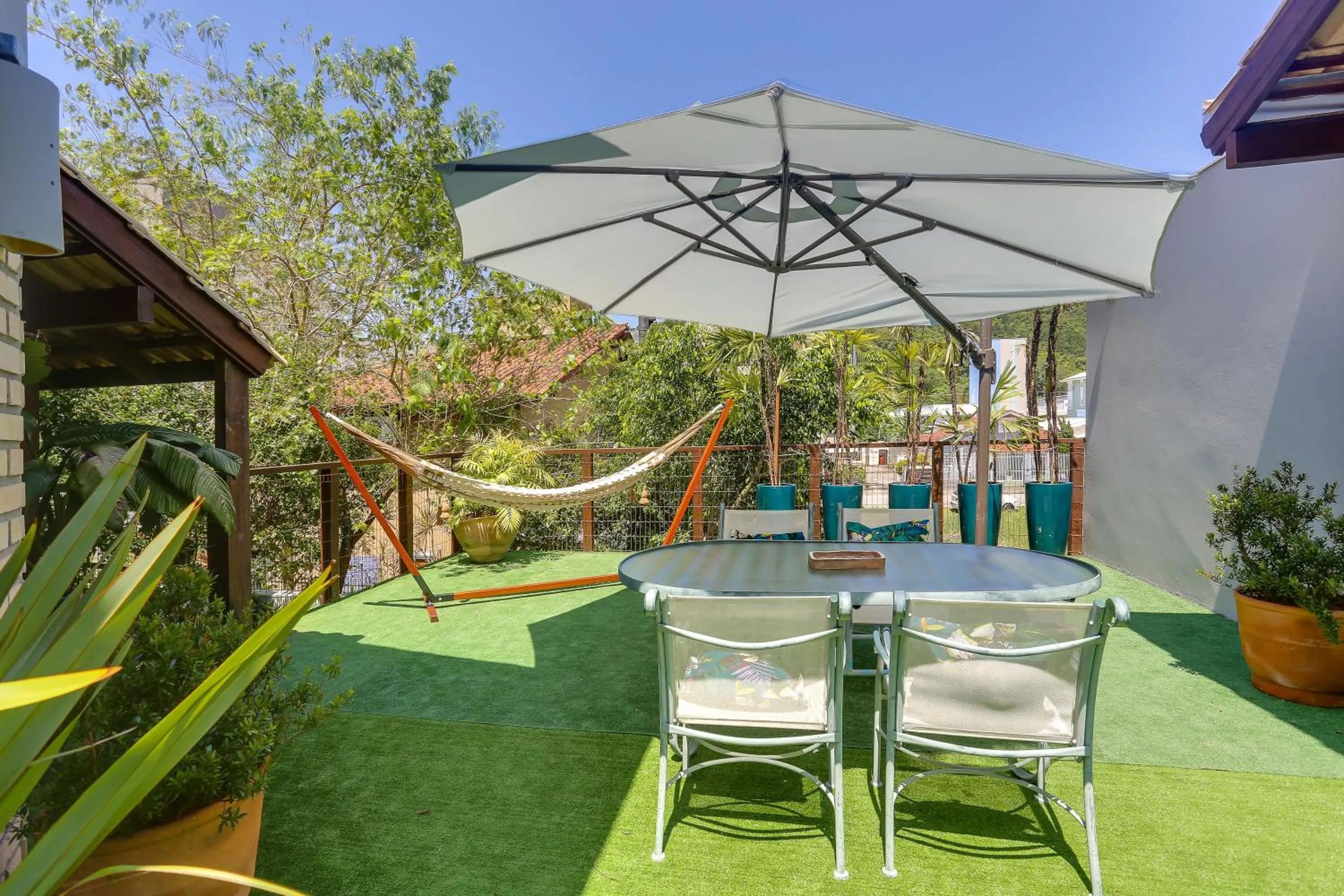 Patio in Nova Pousada dos Chás