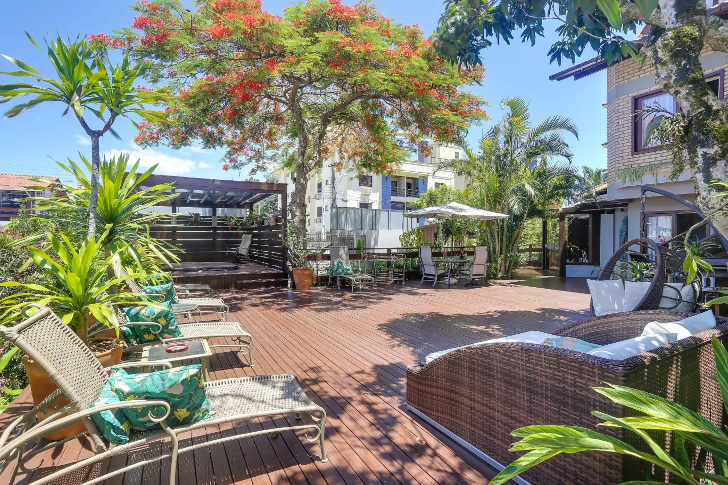 Patio in Nova Pousada dos Chás