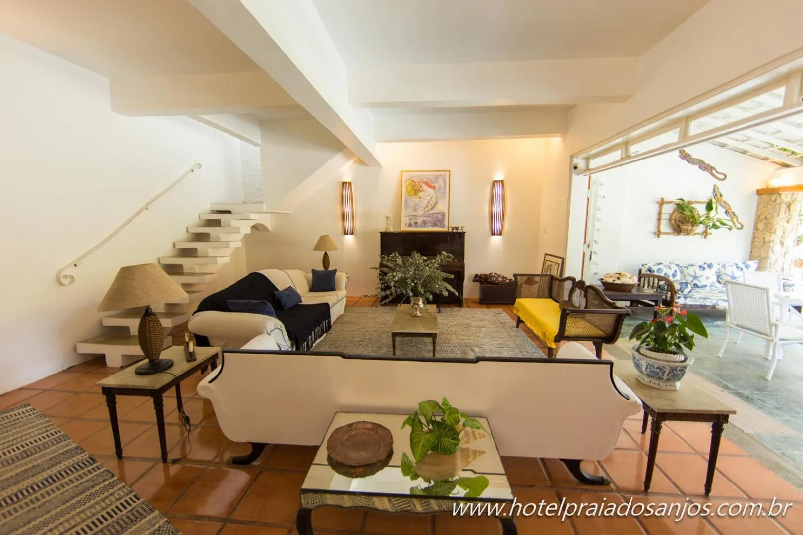 Lobby or reception in Pousada Hotel Praia dos Anjos