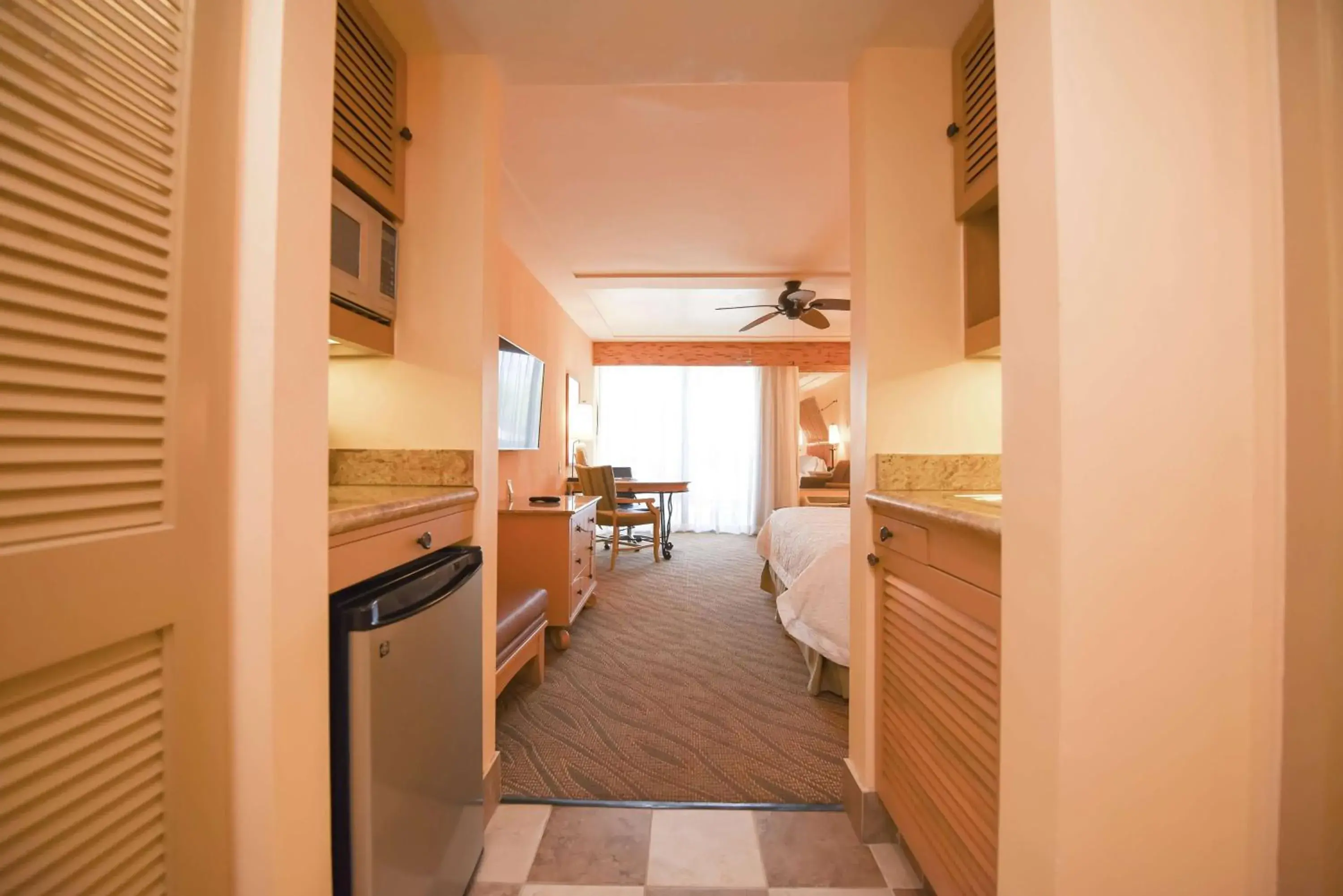 King Room with Pool View - Non-Smoking in Hampton Inn Key Largo King Room with Pool View - Non-Smoking in Hampton Inn Key Largo