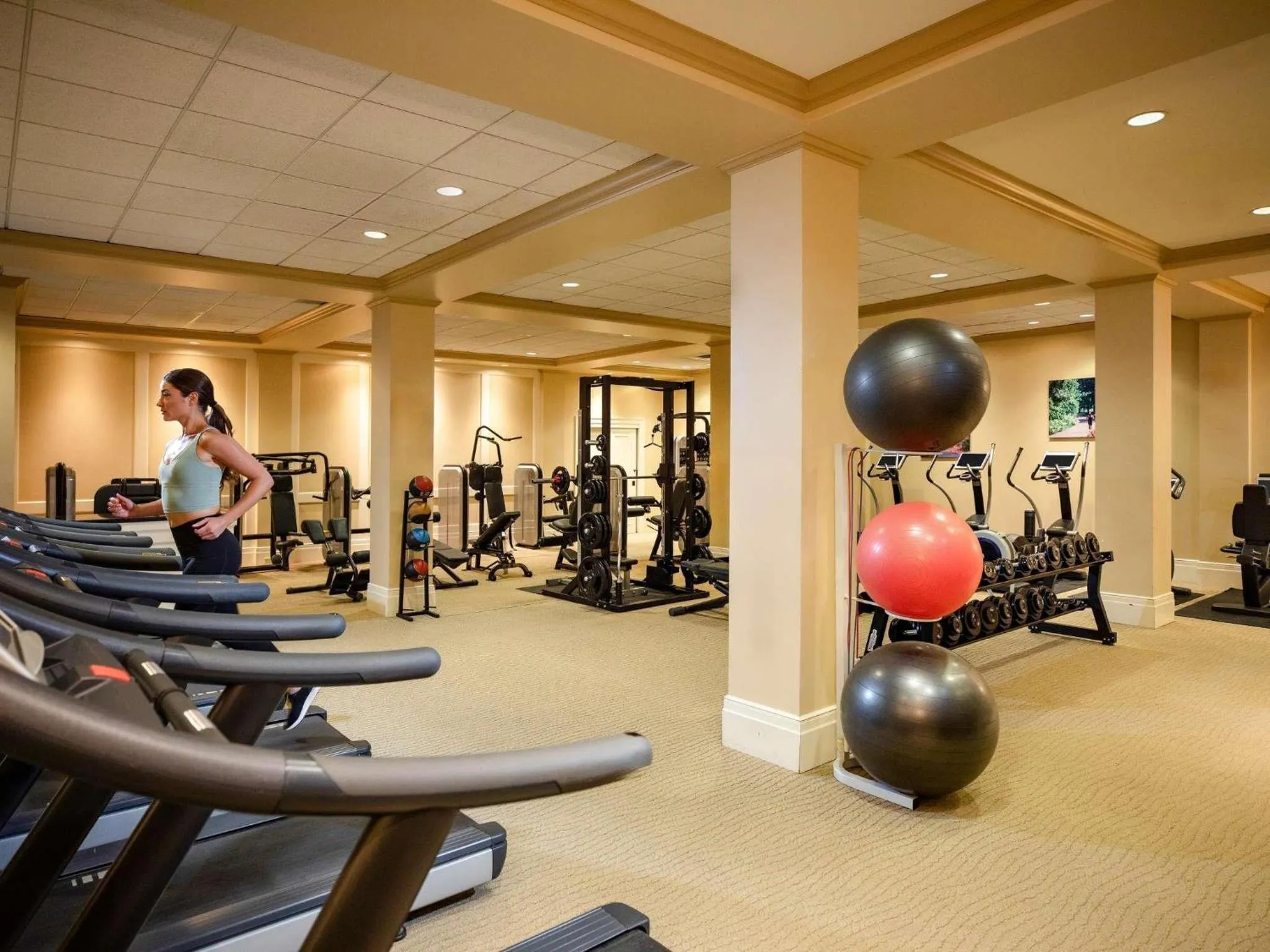 Fitness centre/facilities in Fairmont Chateau Laurier