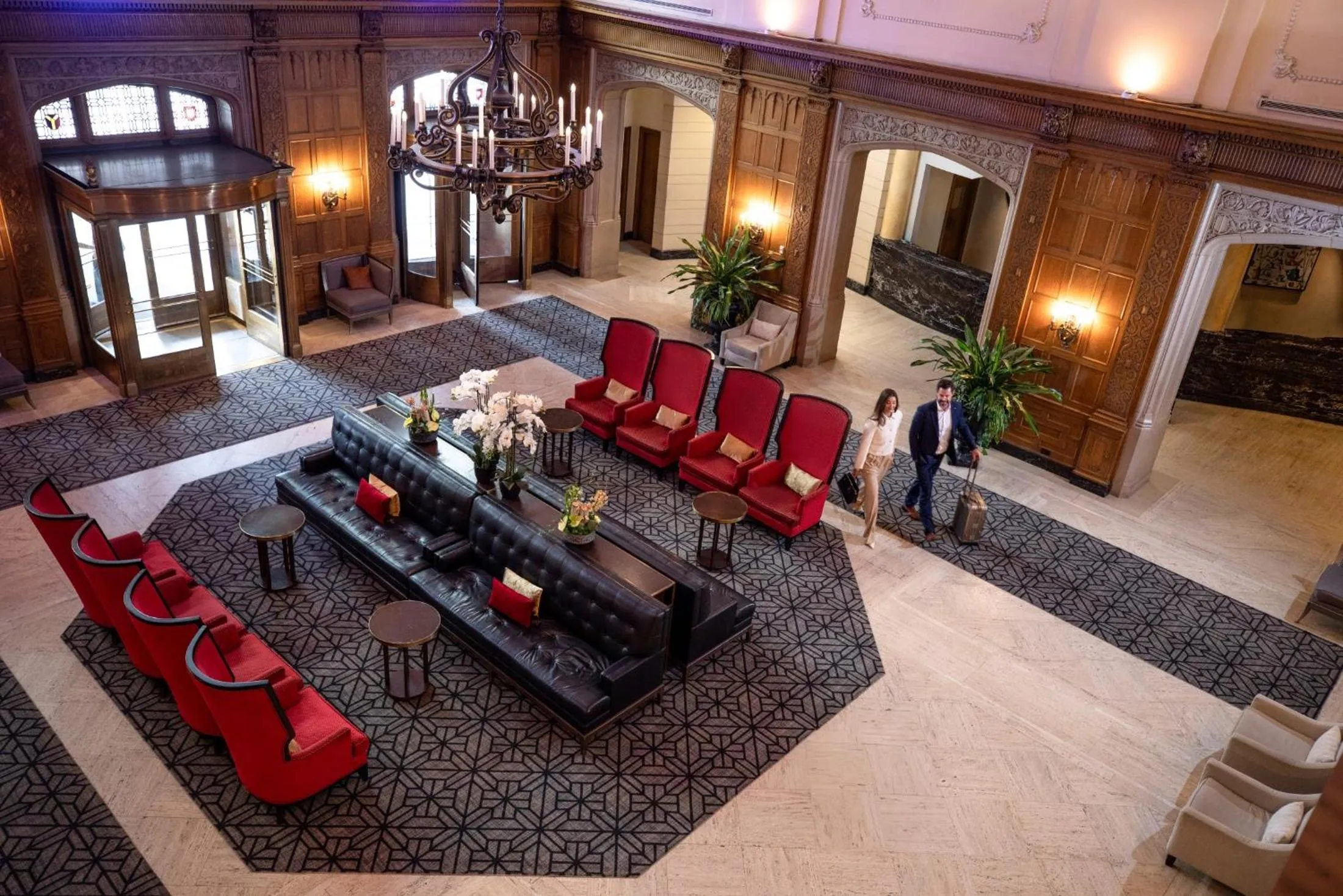 Lobby or reception in Fairmont Chateau Laurier