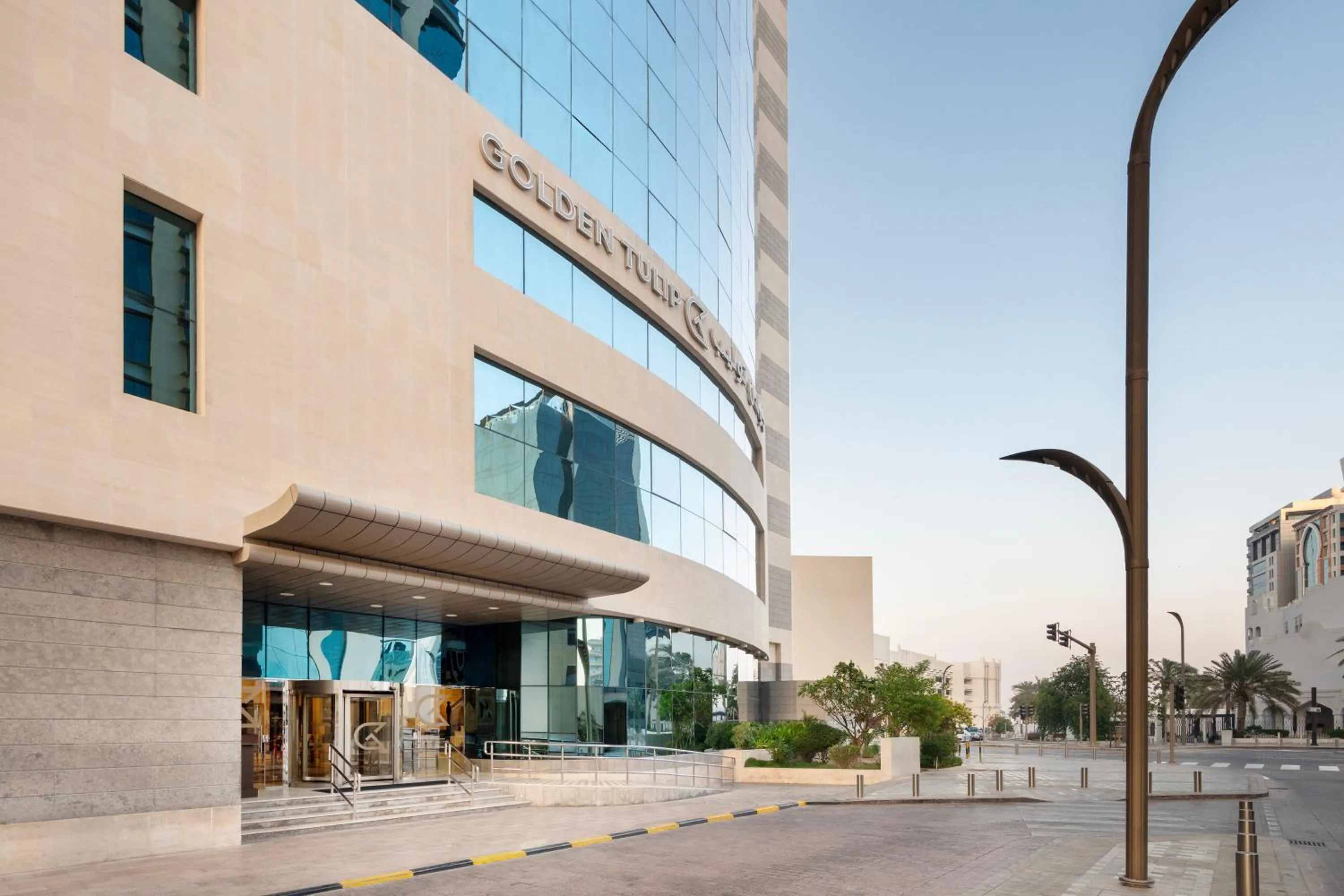 Property building in Golden Tulip Doha Hotel