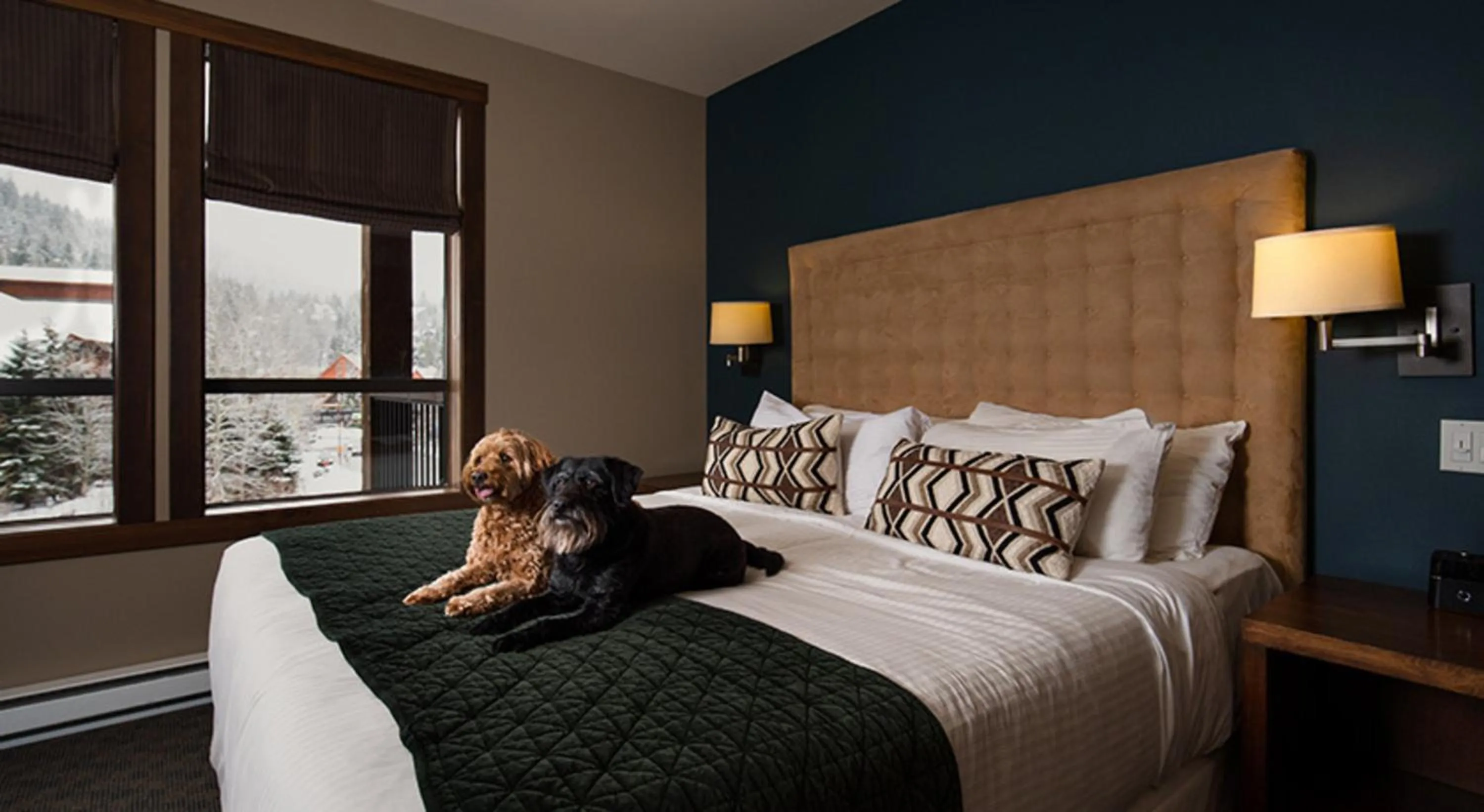 Bedroom, Bed in Evolution Whistler, by Lodging Ovations