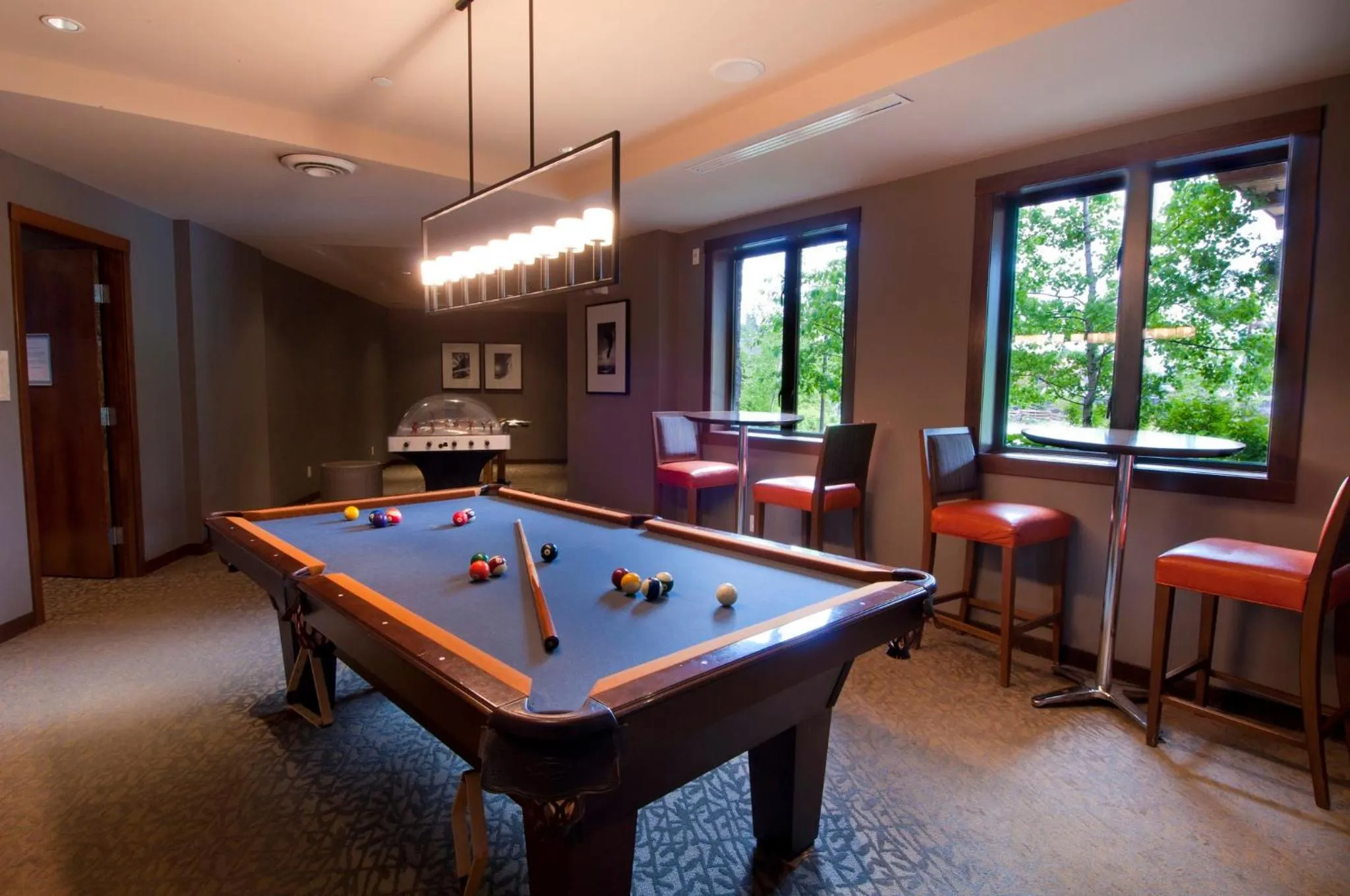Game Room in Evolution Whistler, by Lodging Ovations
