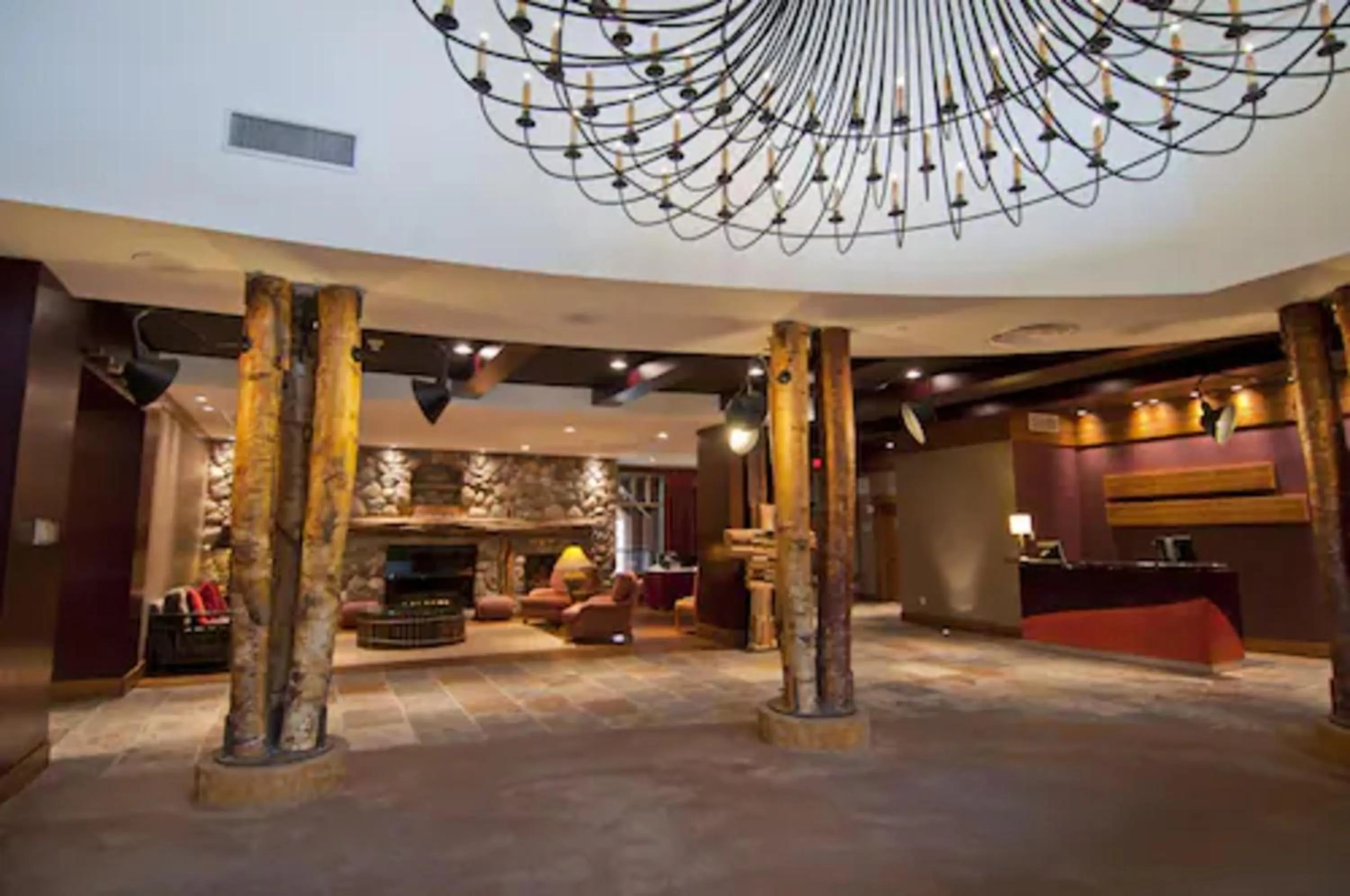 Lobby or reception in Evolution Whistler, by Lodging Ovations