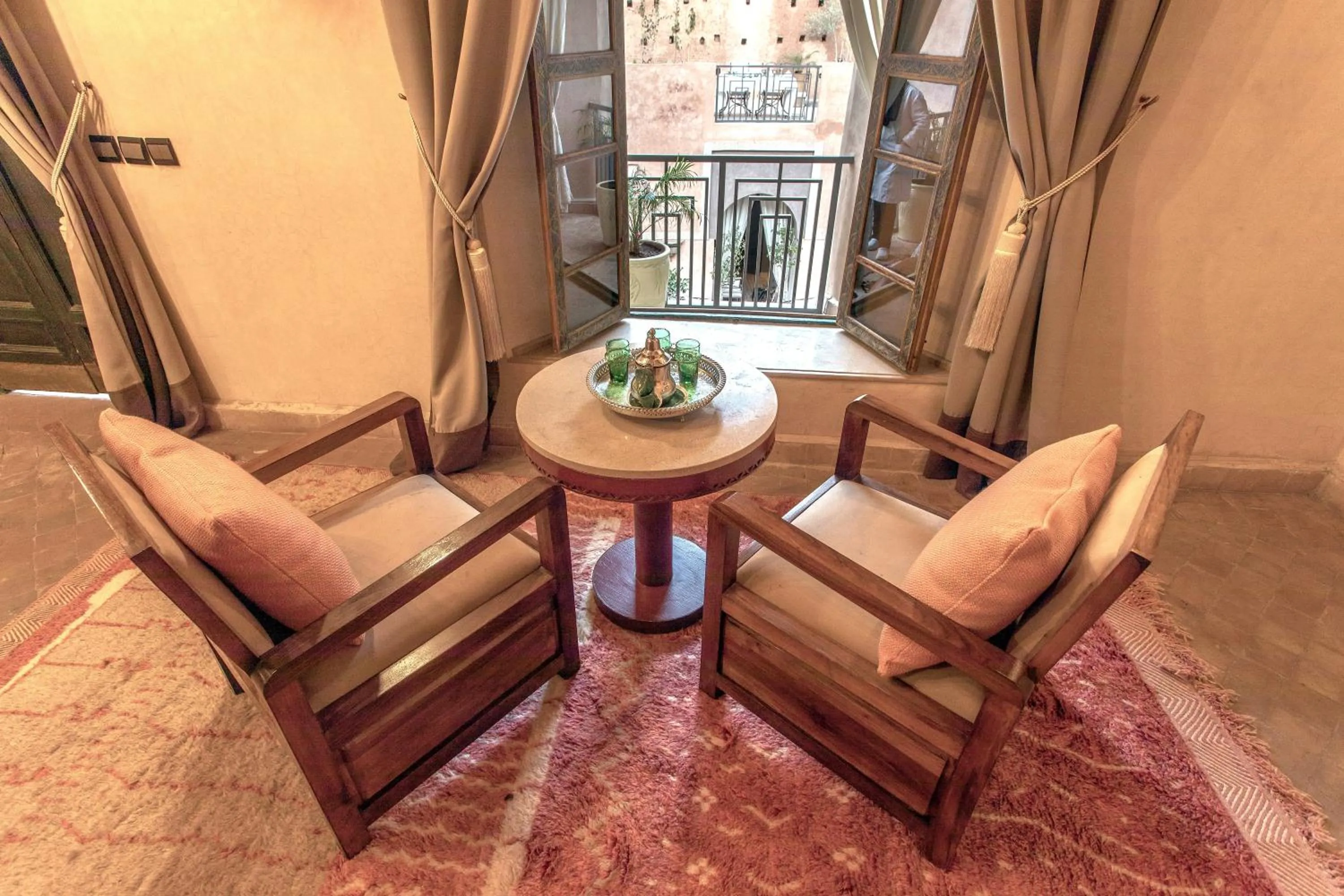 Living room in Le Medina Privilège Riad & Spa