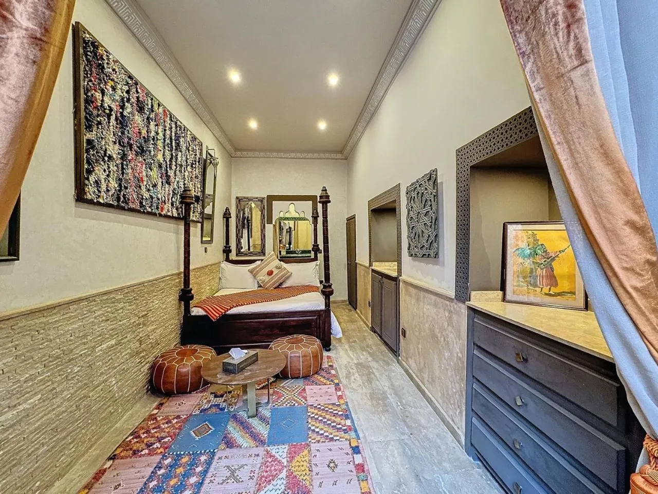 Bedroom, Bed in Le Medina Privilège Riad & Spa