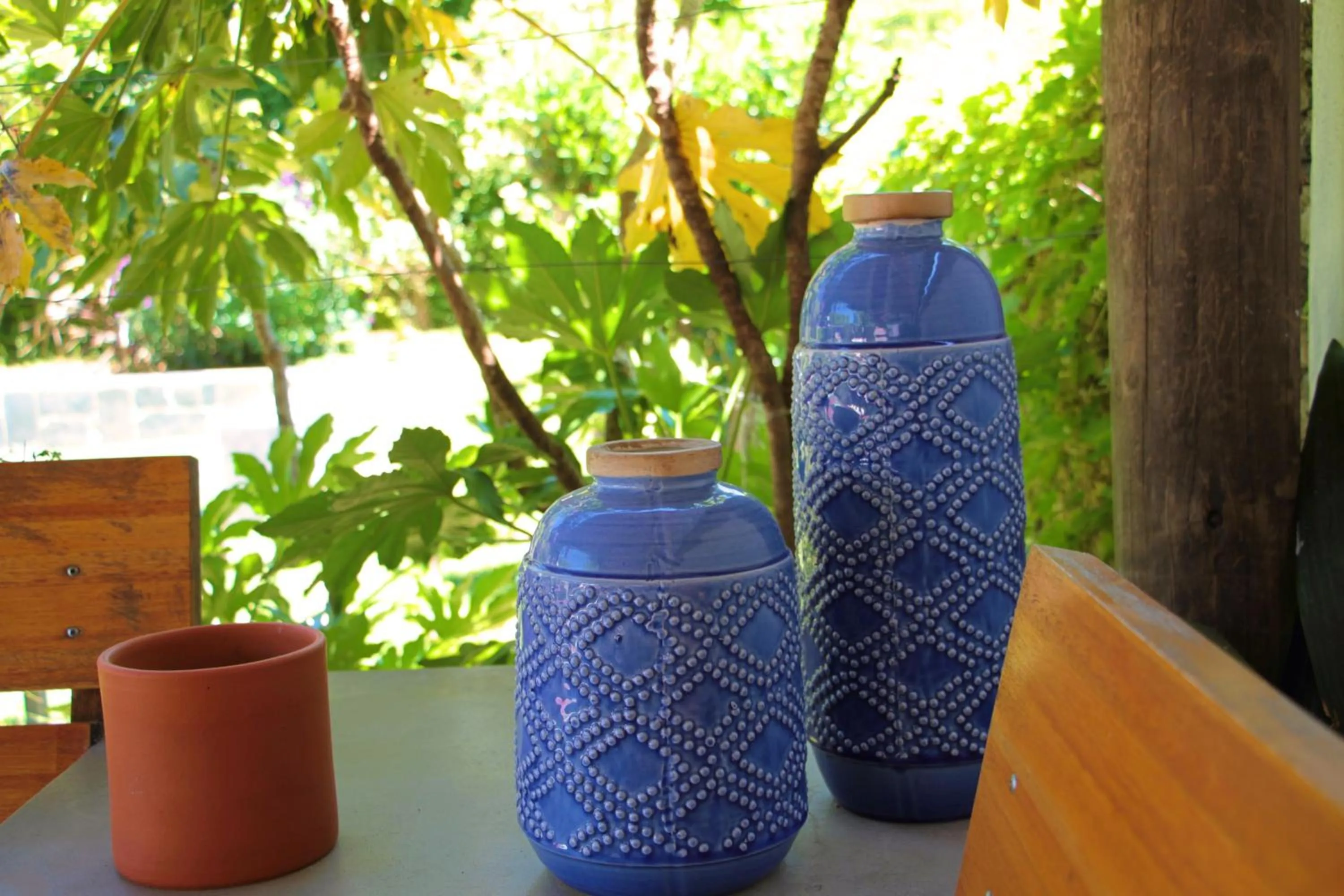 BBQ facilities in Posada El Capullo