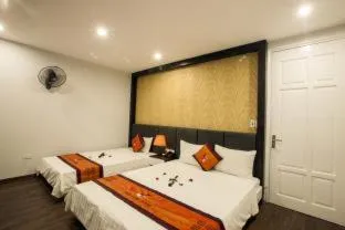 Bed in Nam Long Hotel