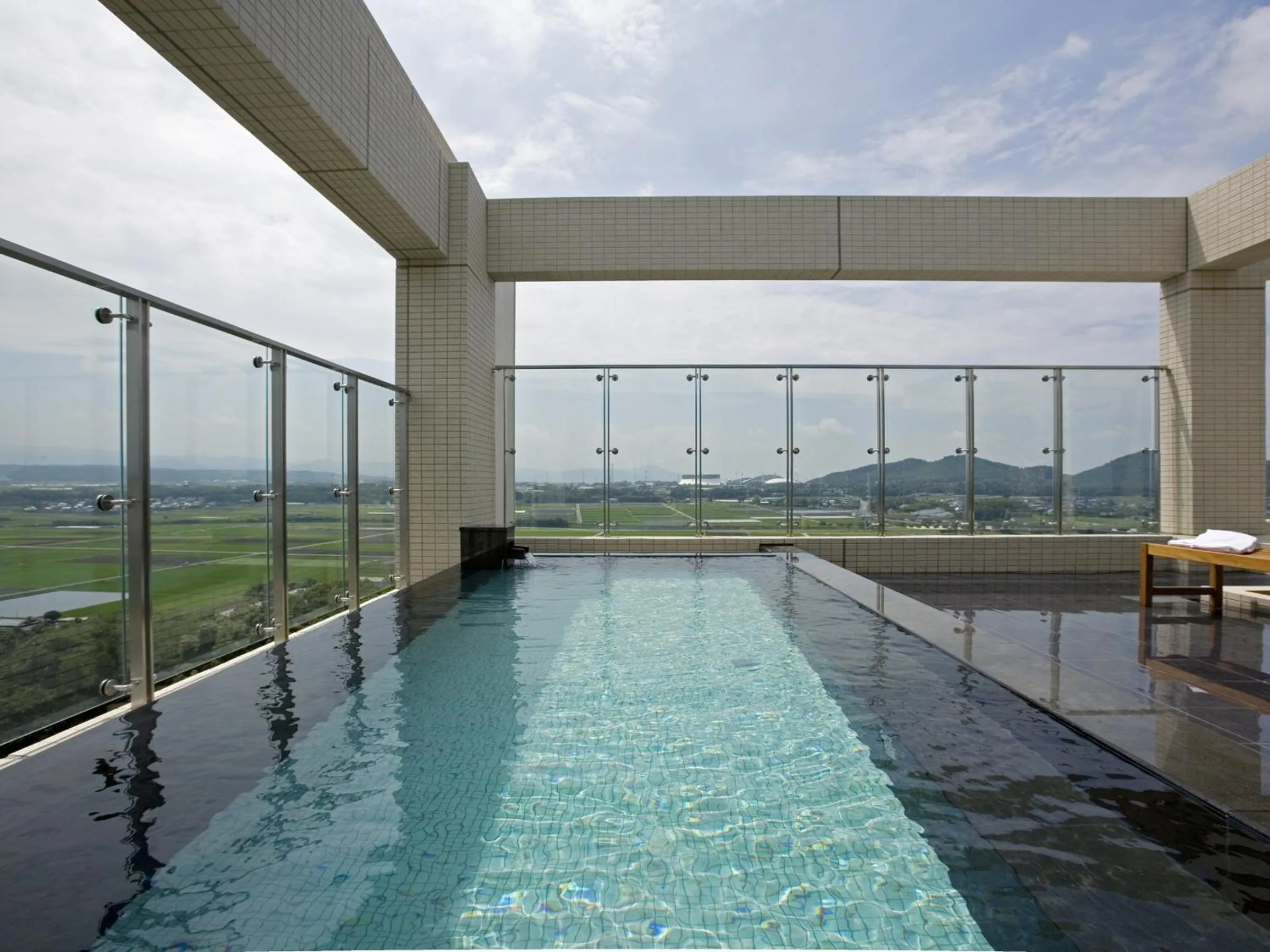 Open Air Bath in Candeo Hotels Kikuyo Kumamoto Airport