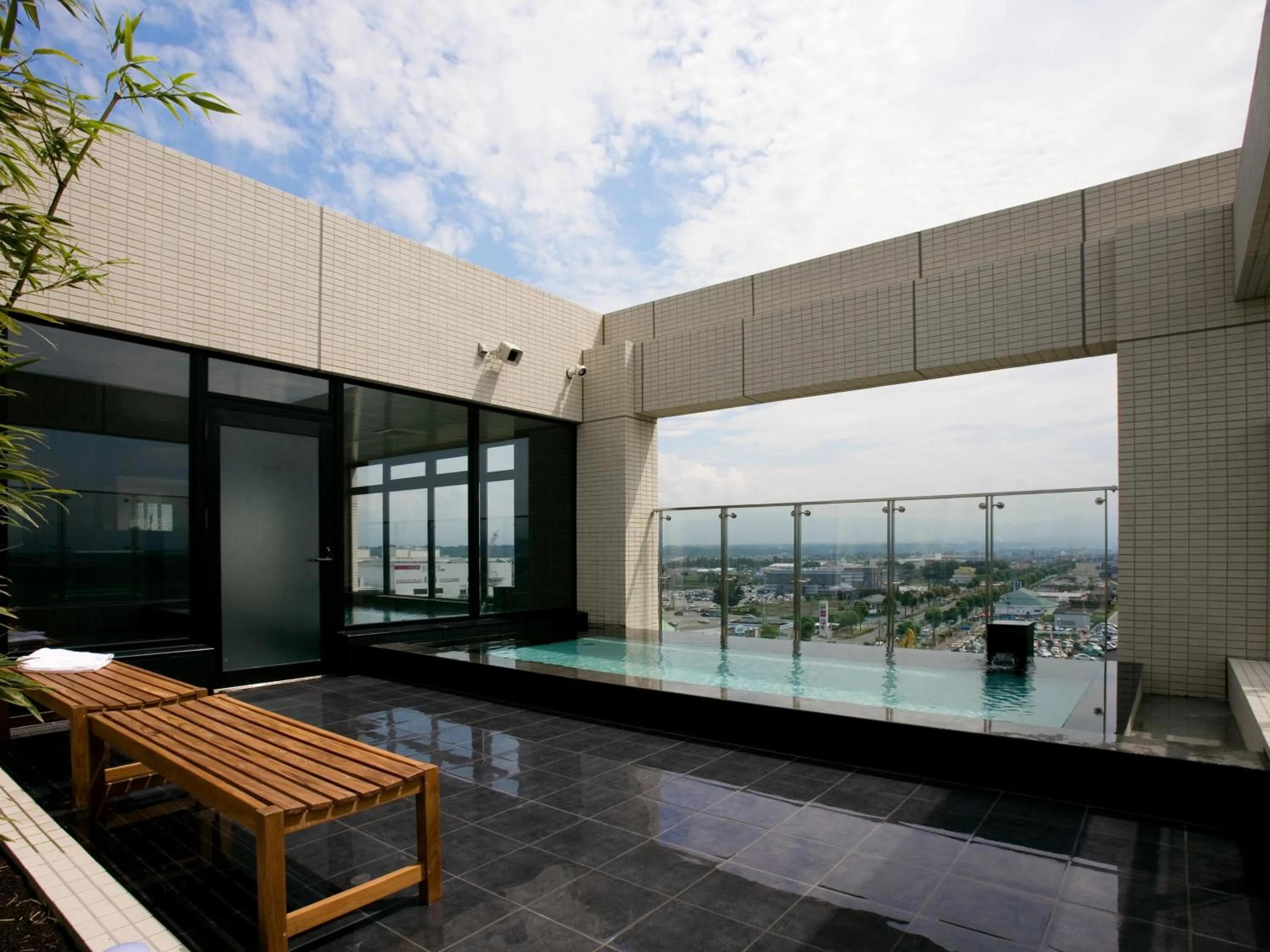 Open Air Bath in Candeo Hotels Kikuyo Kumamoto Airport
