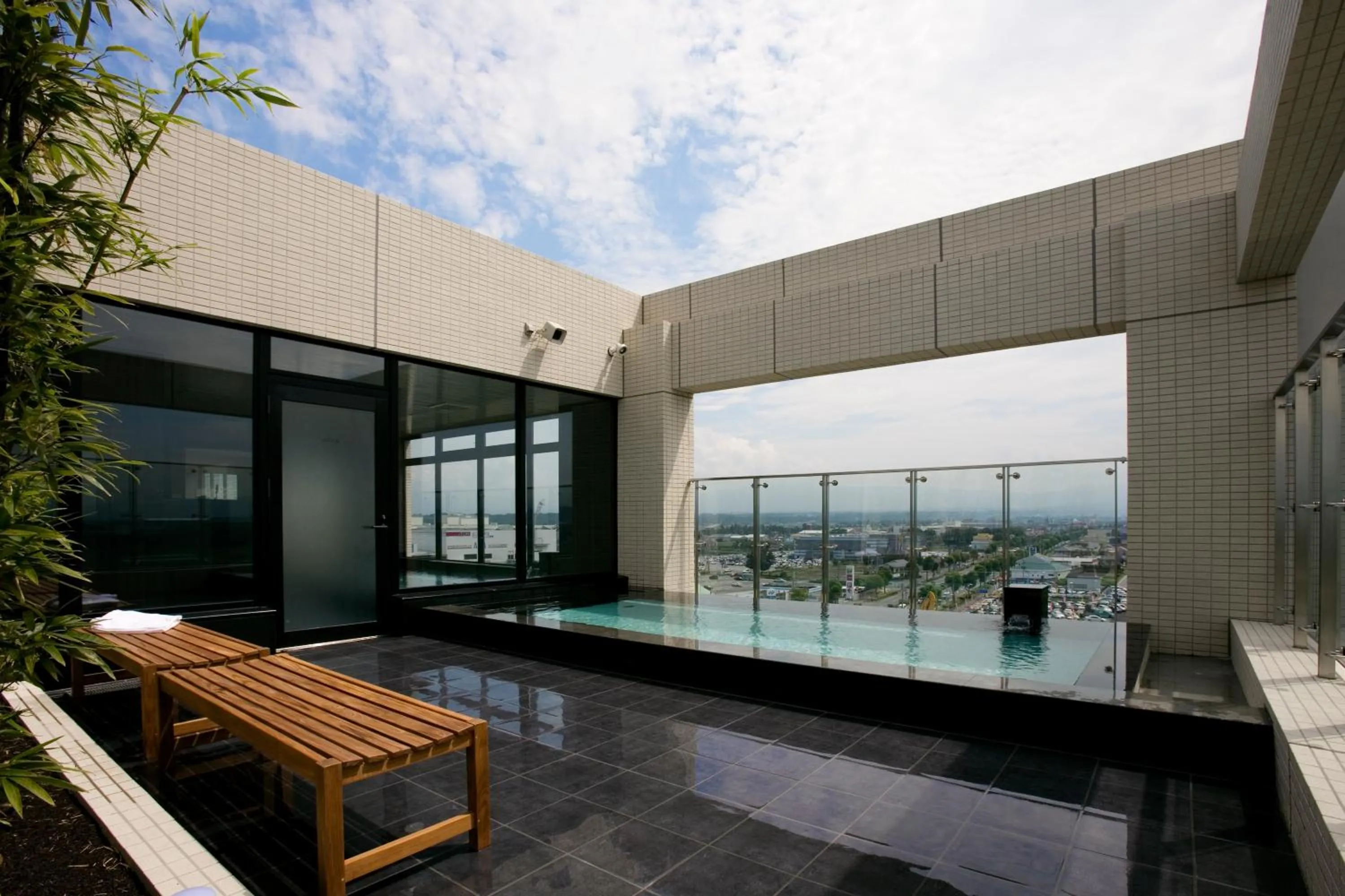 Open Air Bath in Candeo Hotels Kikuyo Kumamoto Airport