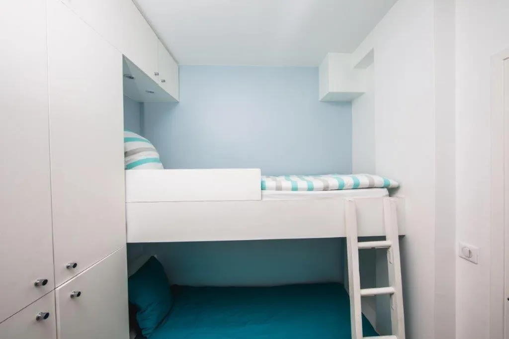 Bedroom, Bed in Paris City Flat App entier N106 F3