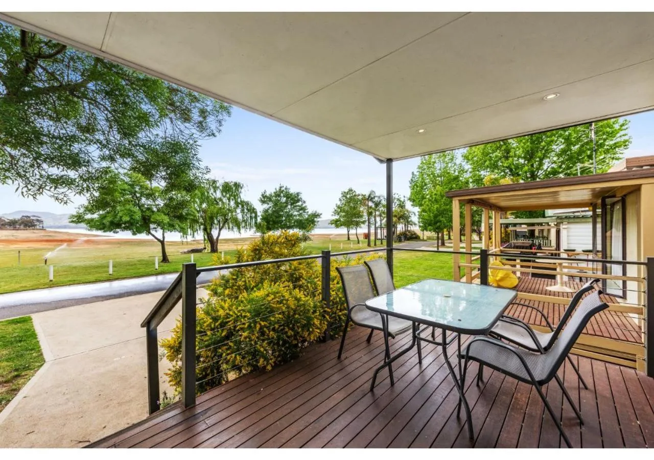 Patio in Discovery Parks - Lake Hume, Victoria