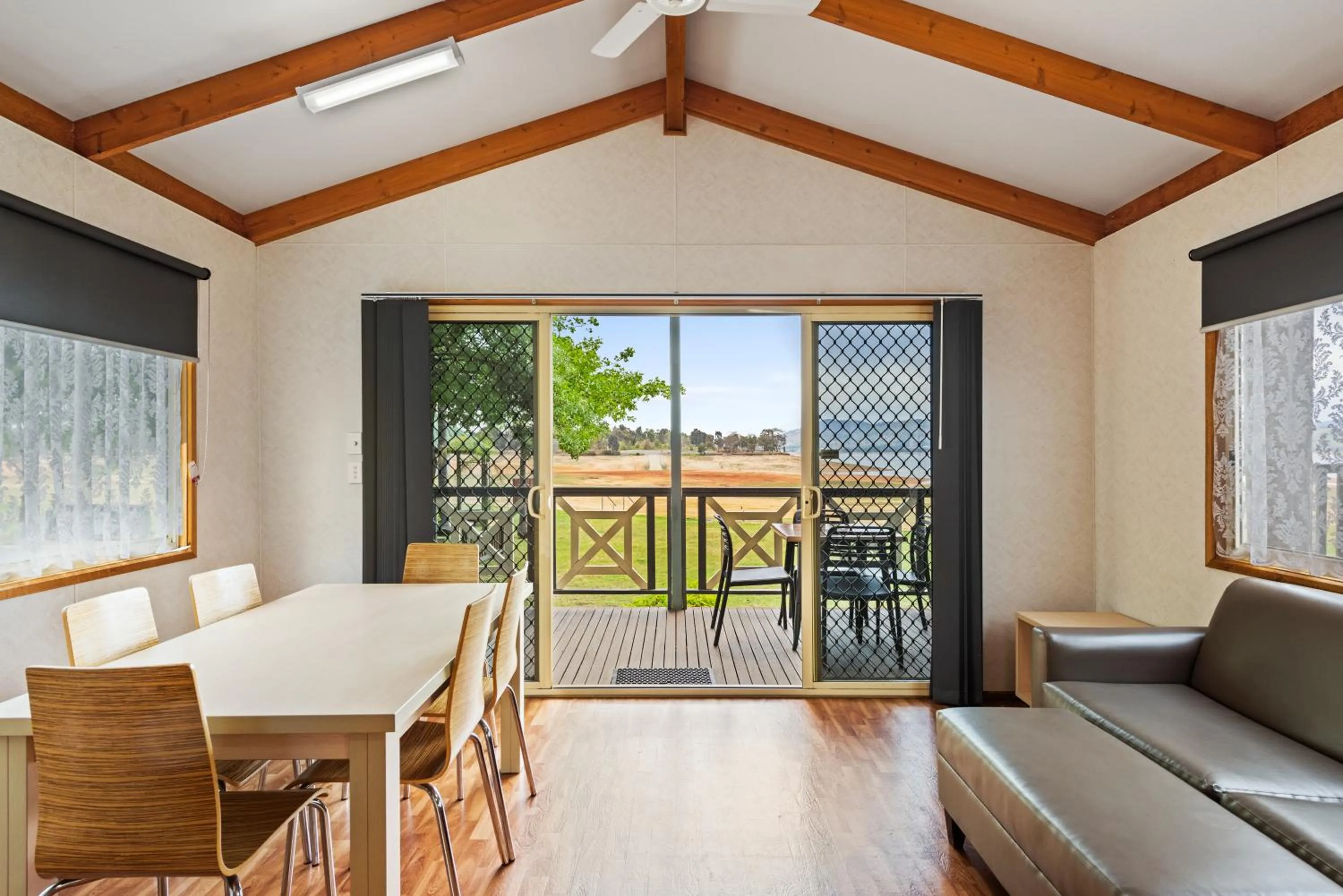 Living room in Discovery Parks - Lake Hume, Victoria