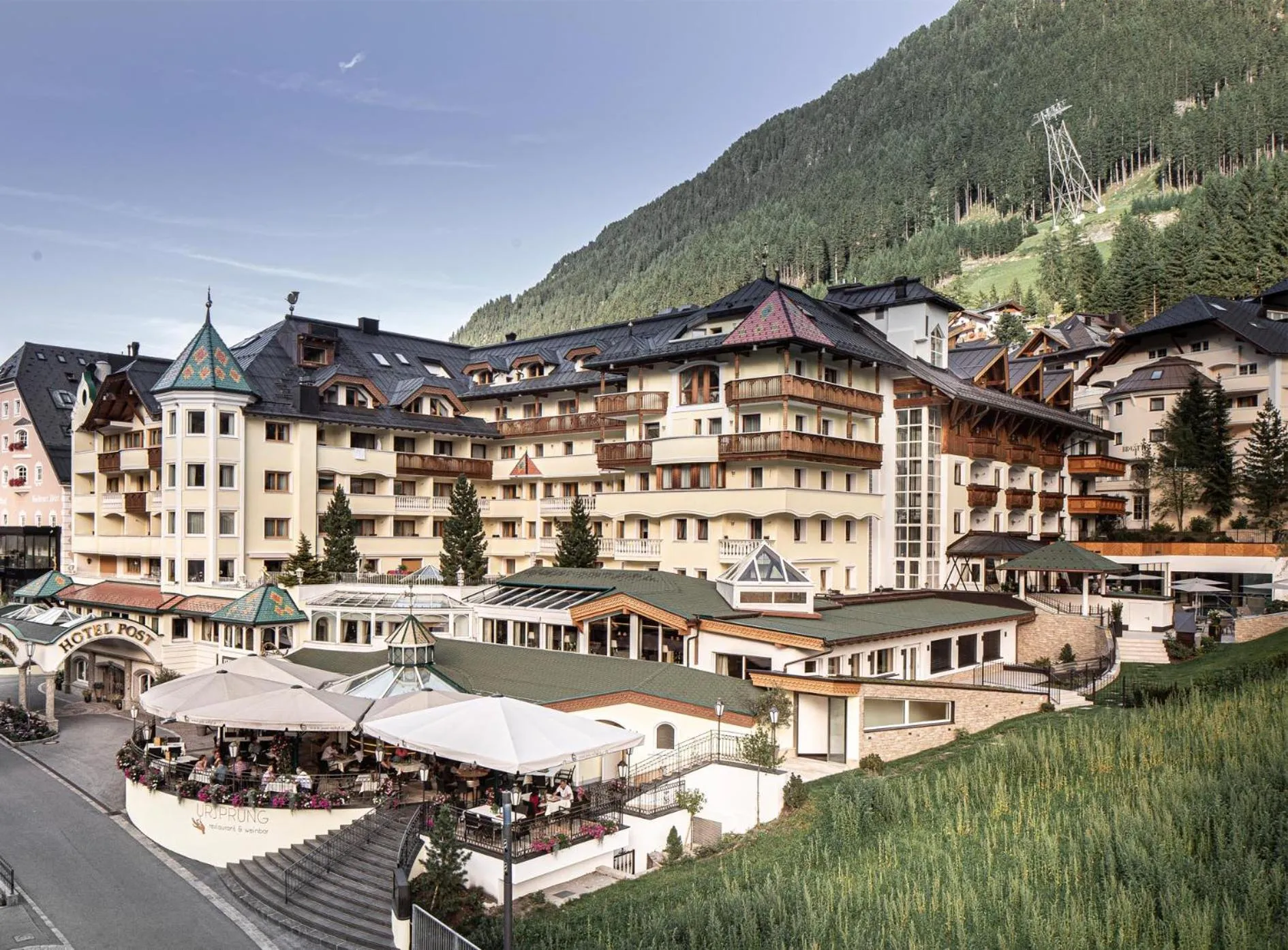 Property building in Superior Hotel Post Ischgl