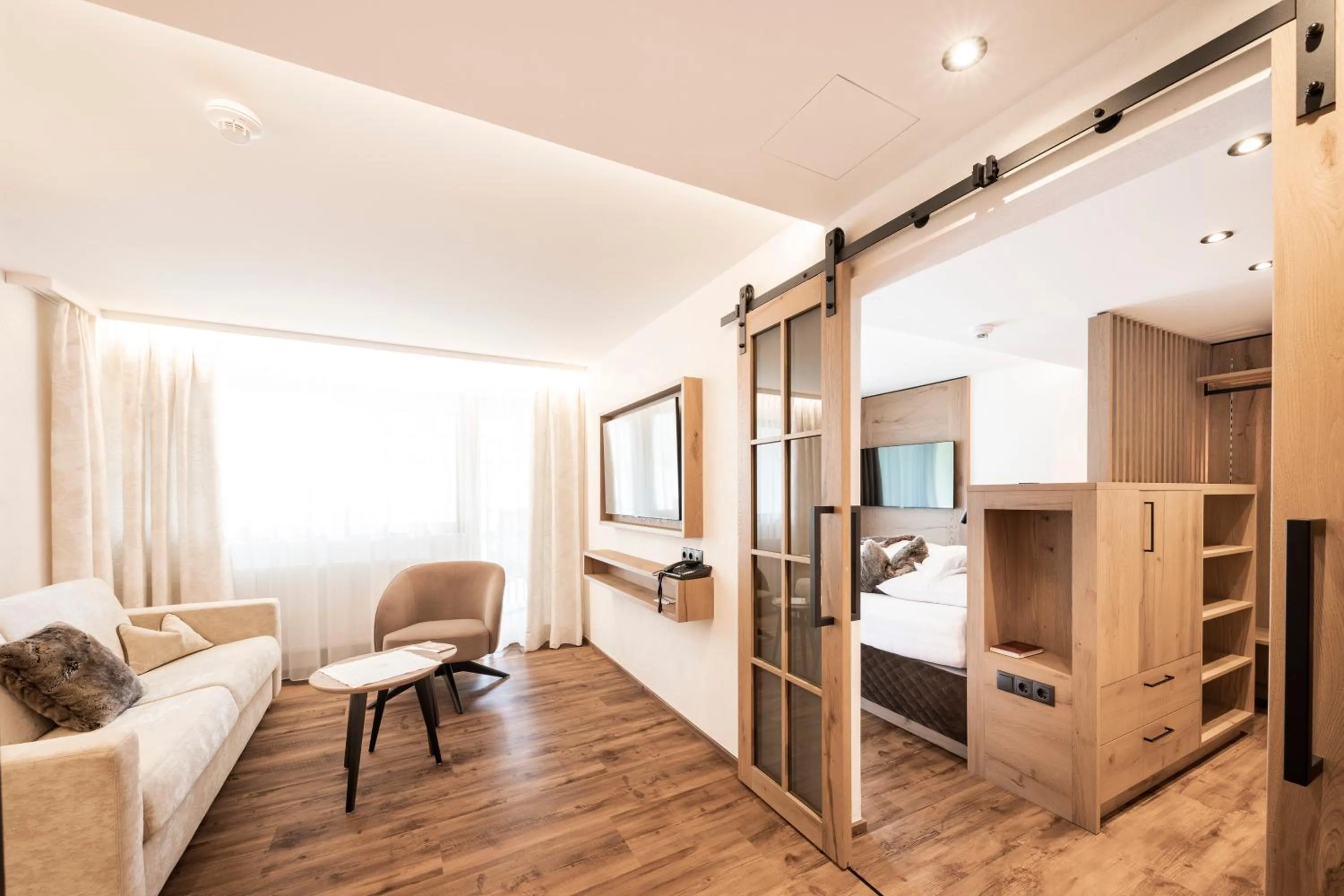 Bedroom in Superior Hotel Post Ischgl