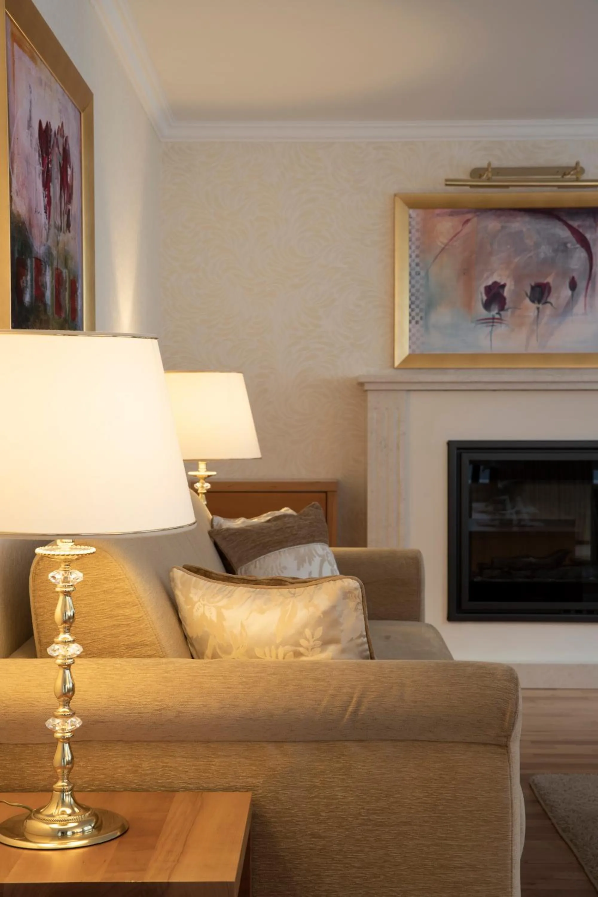 Seating area in Superior Hotel Post Ischgl