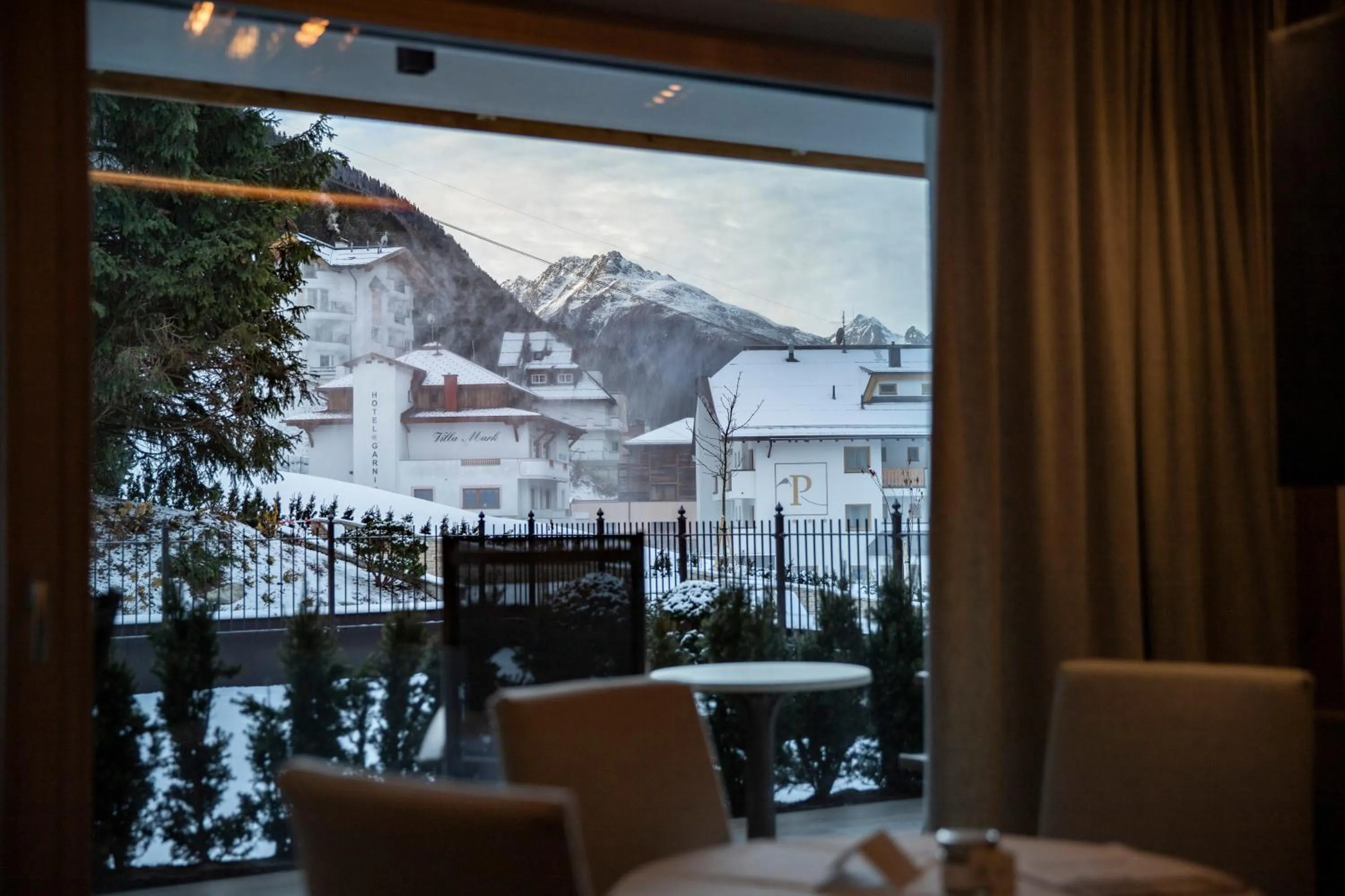 View (from property/room) in Superior Hotel Post Ischgl