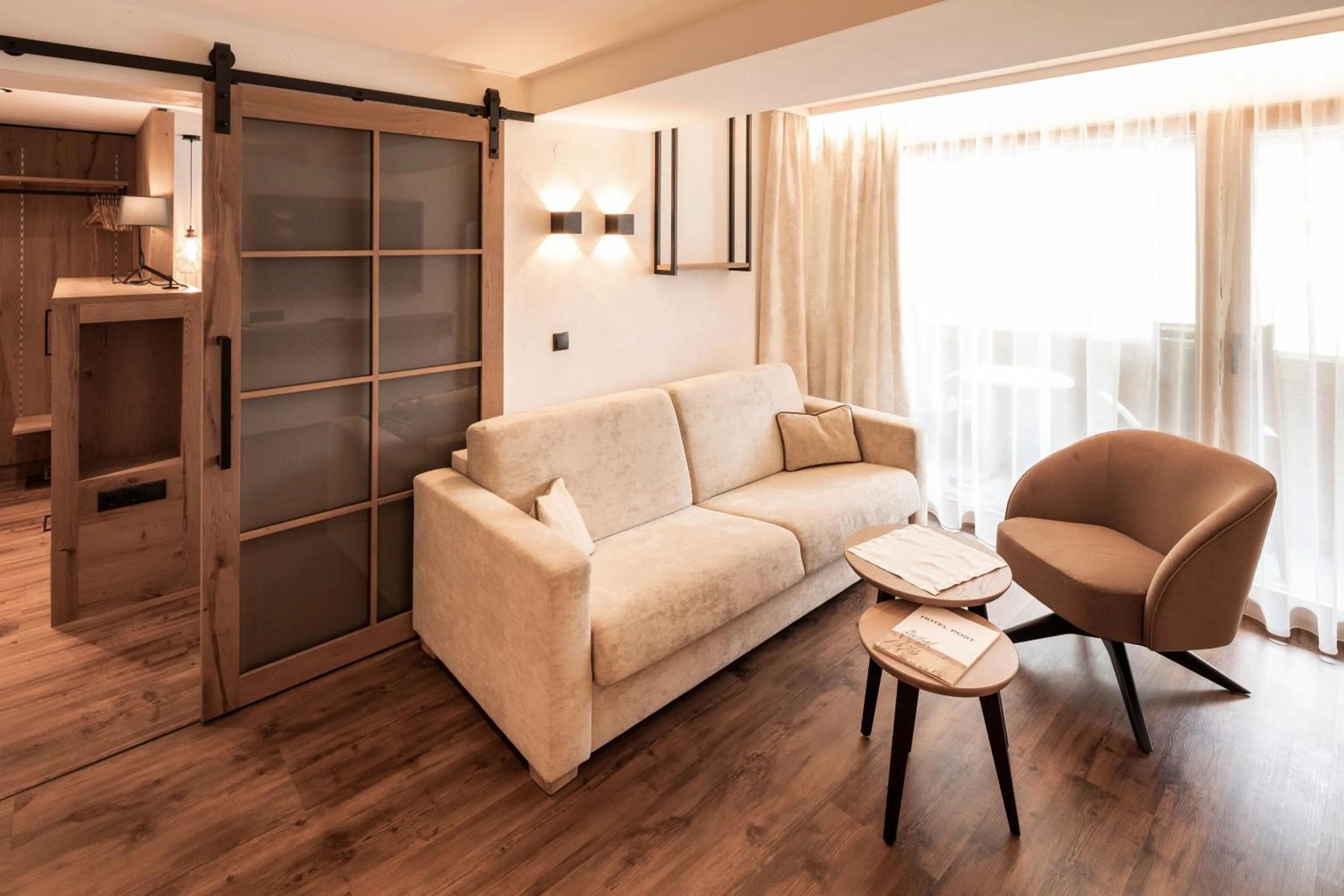 Seating area in Superior Hotel Post Ischgl