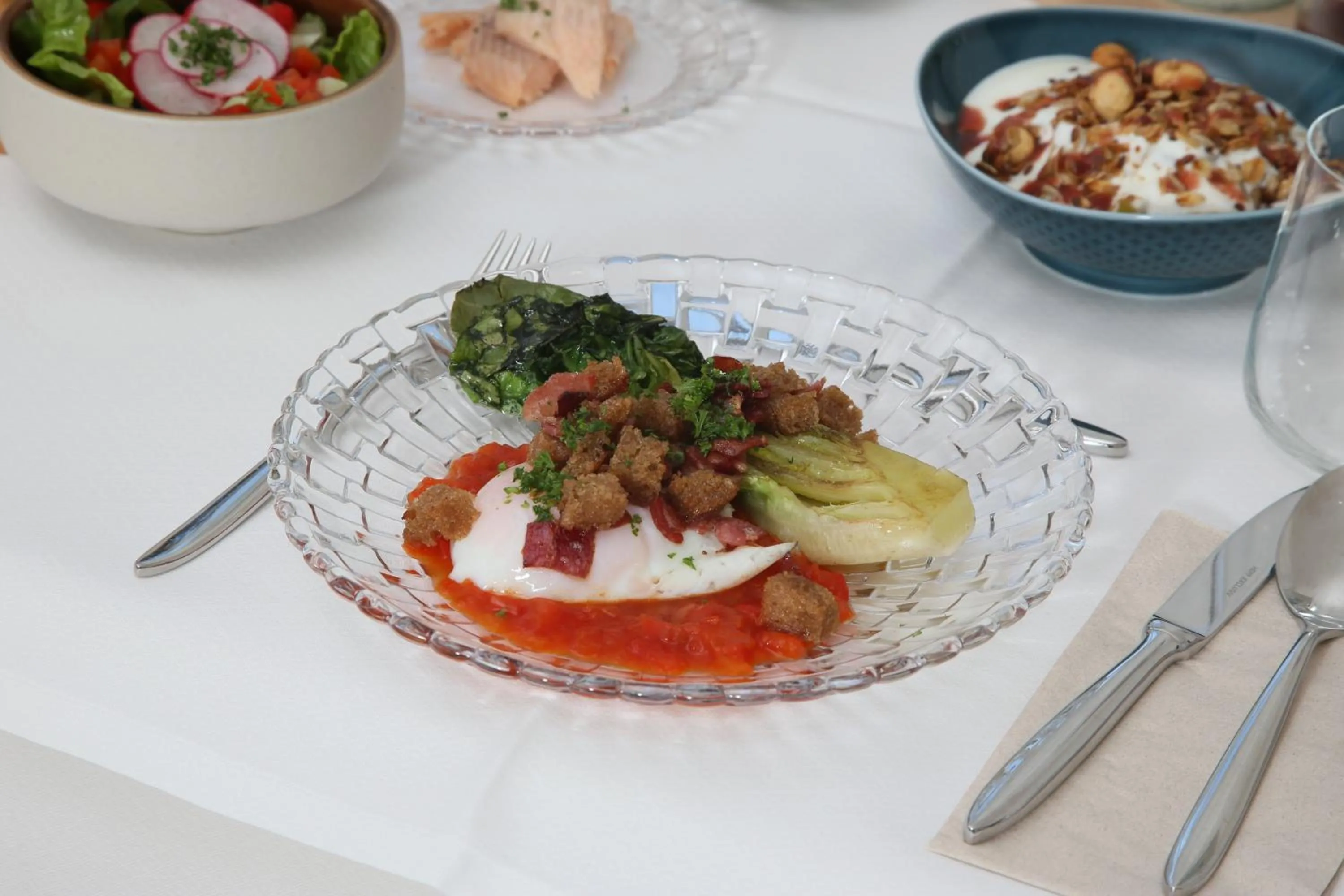 Breakfast in Romantik Hotel Schloss Hohenstein