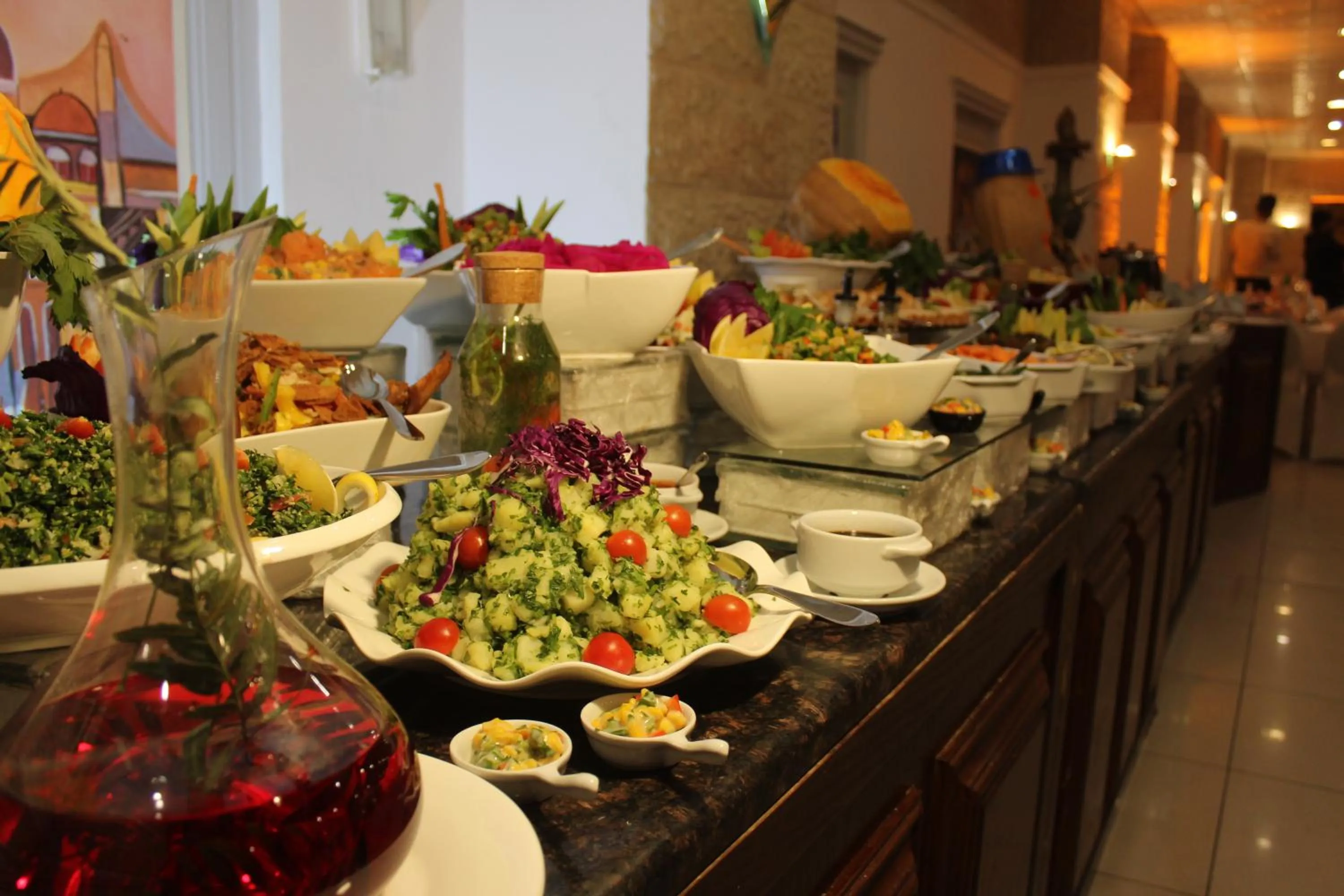 Food in Edom Hotel