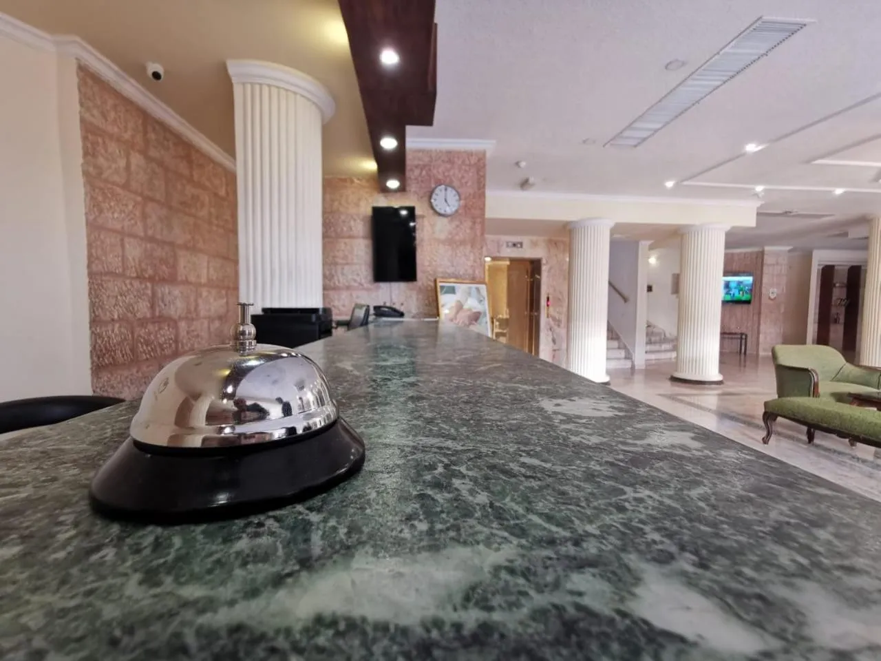 Lobby or reception in Edom Hotel