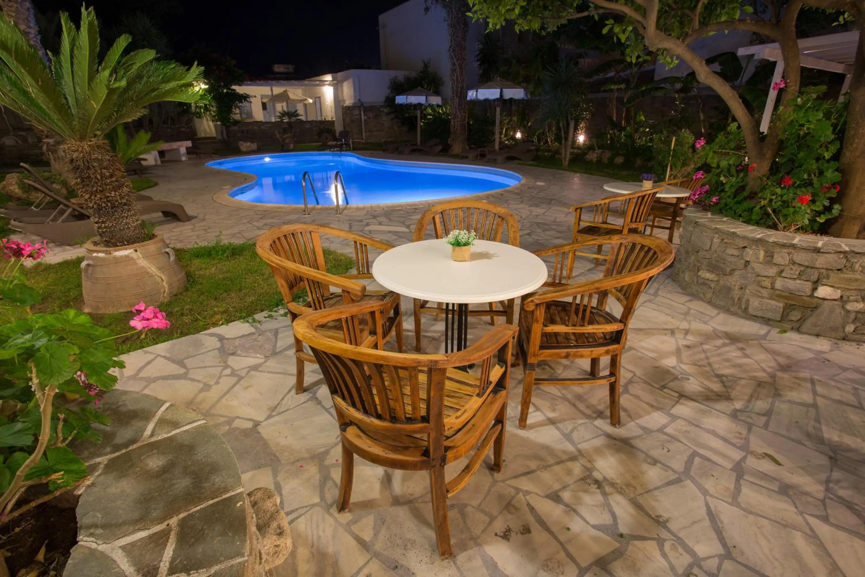 Garden in Galinos Hotel for adults only