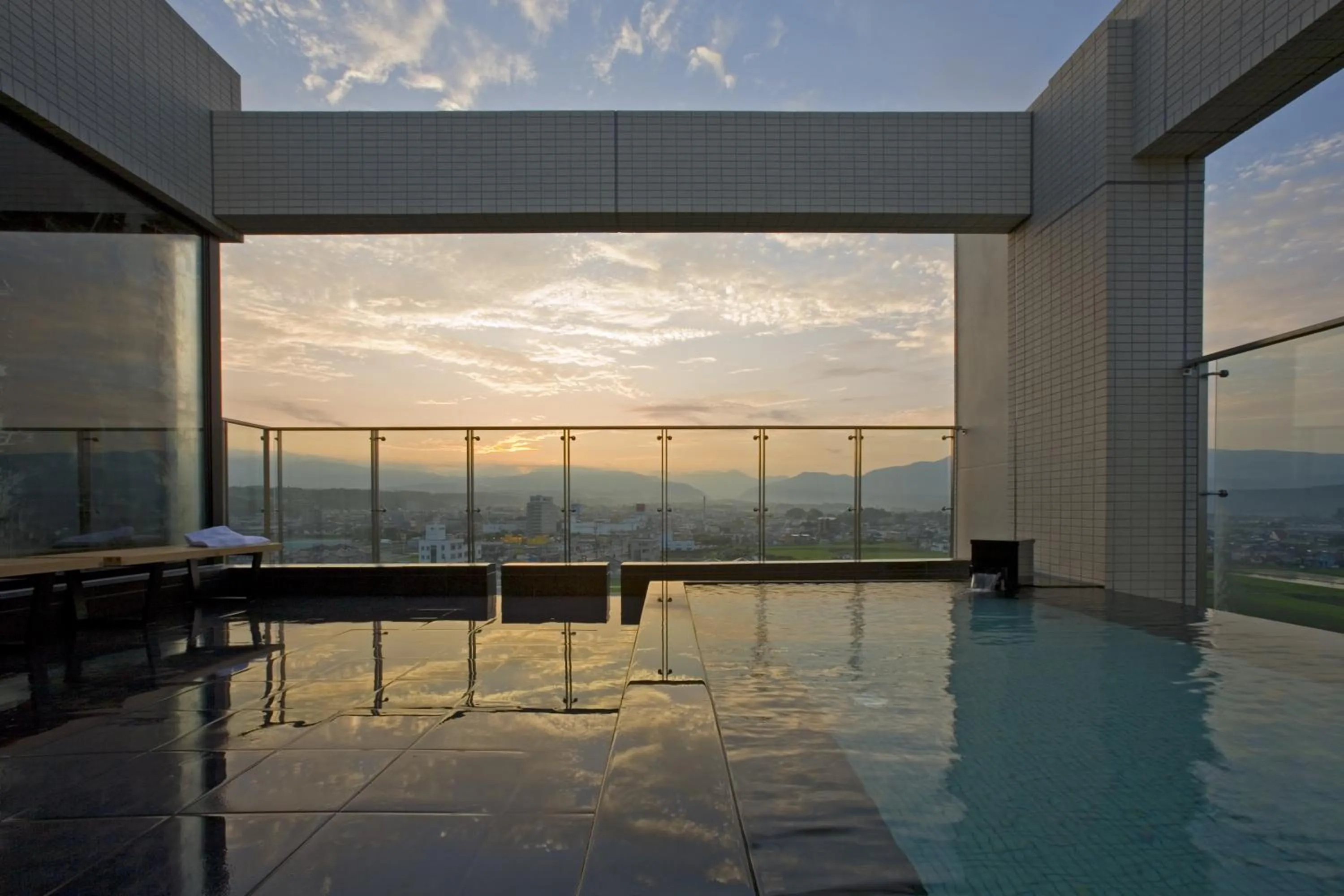 Open Air Bath in Candeo Hotels Ozu Kumamoto Airport