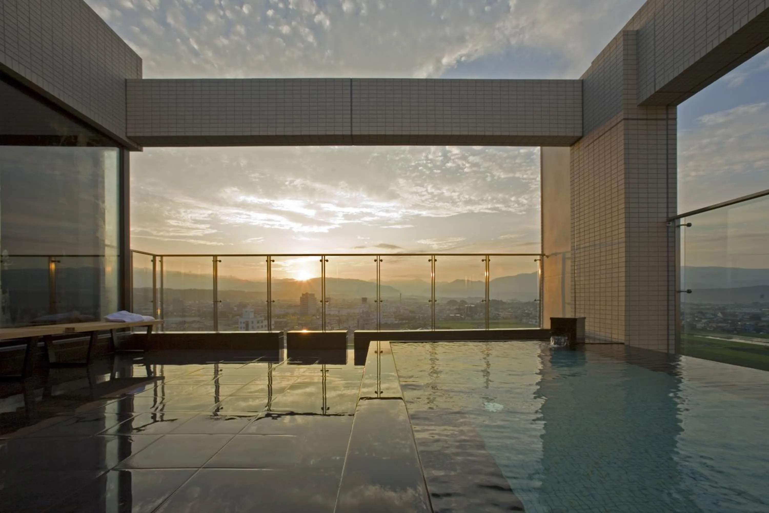Open Air Bath in Candeo Hotels Ozu Kumamoto Airport