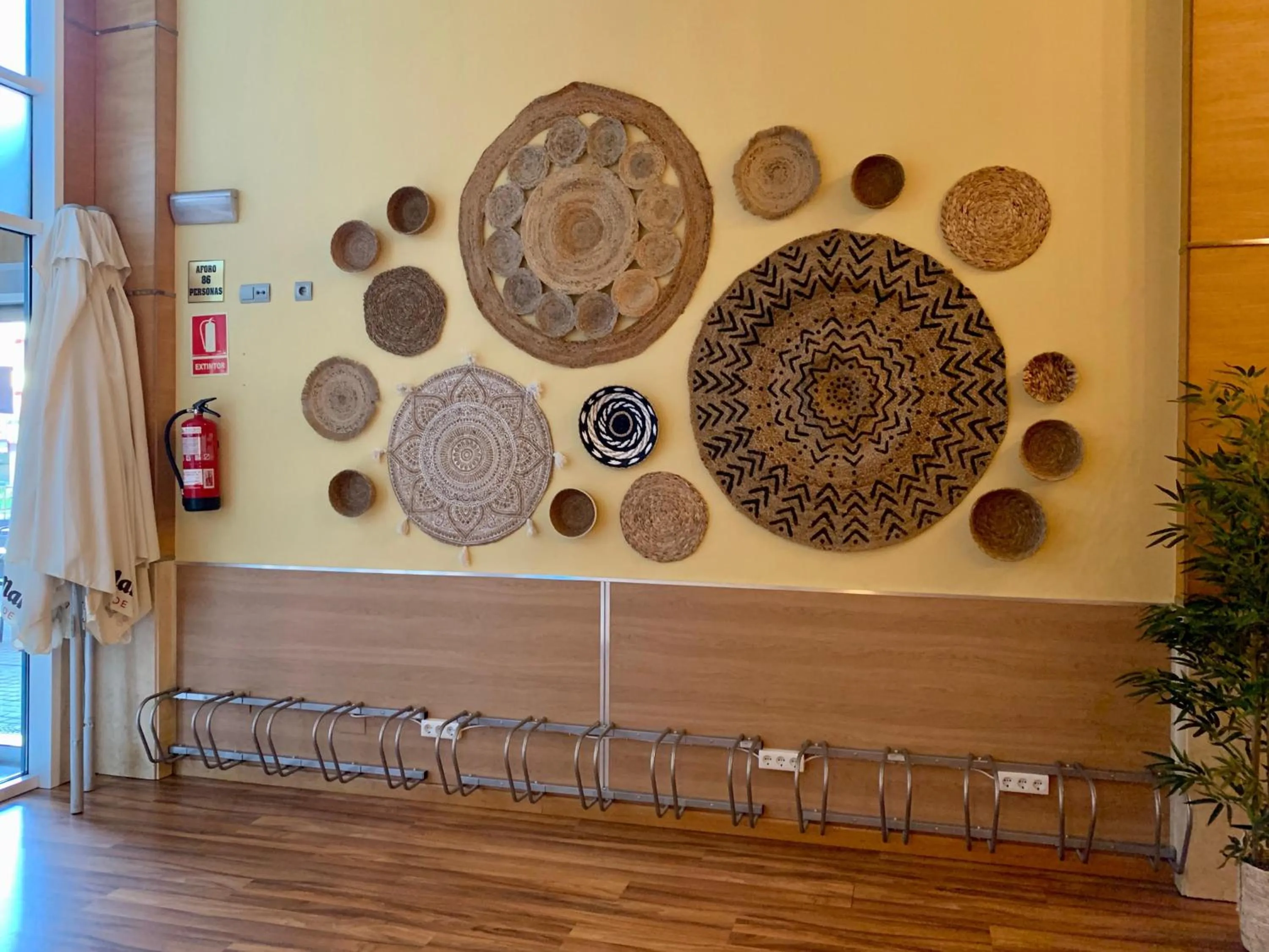 Decorative detail in Hostal RIO SELMO