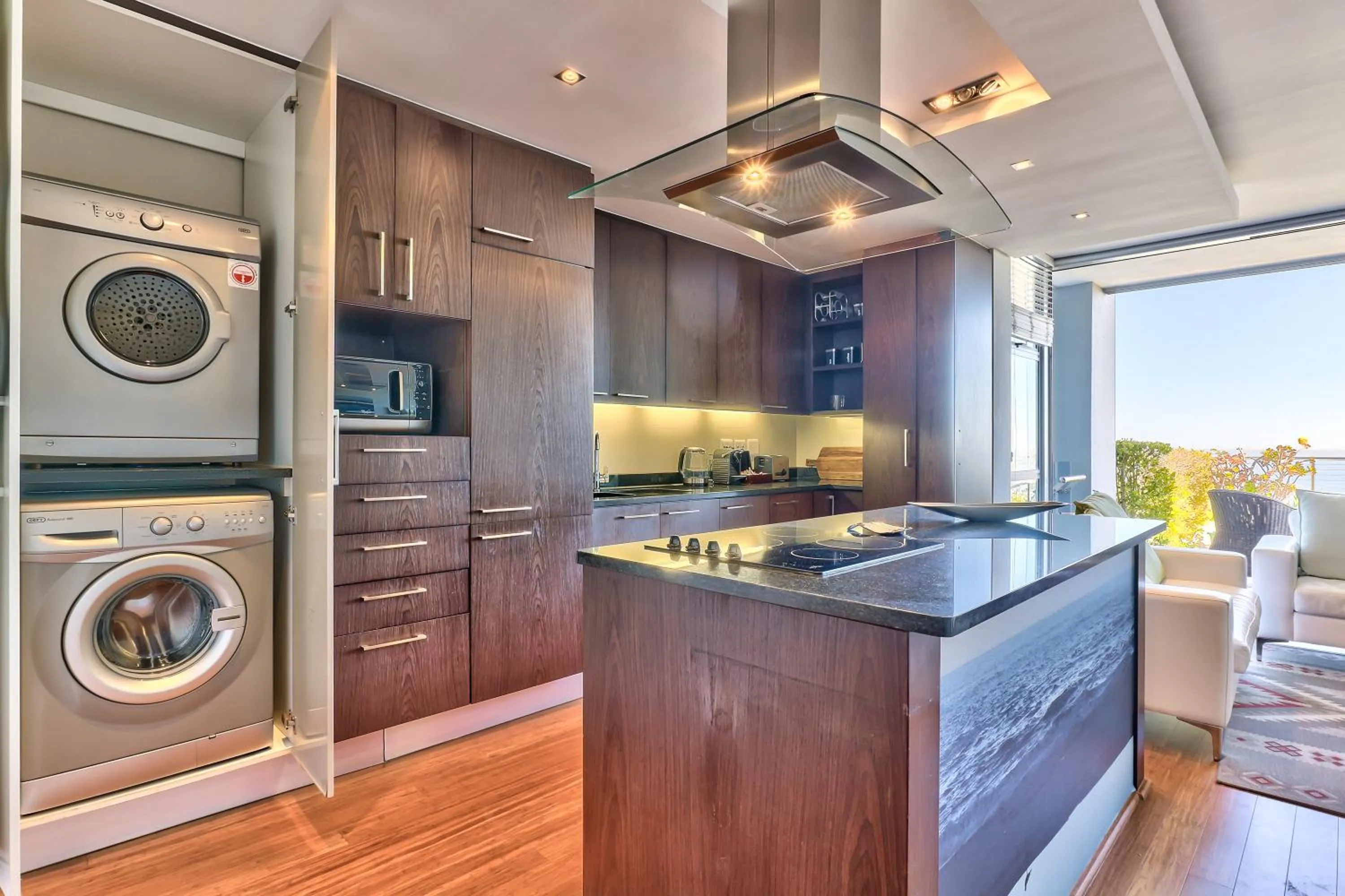kitchen in The Crystal Apartments