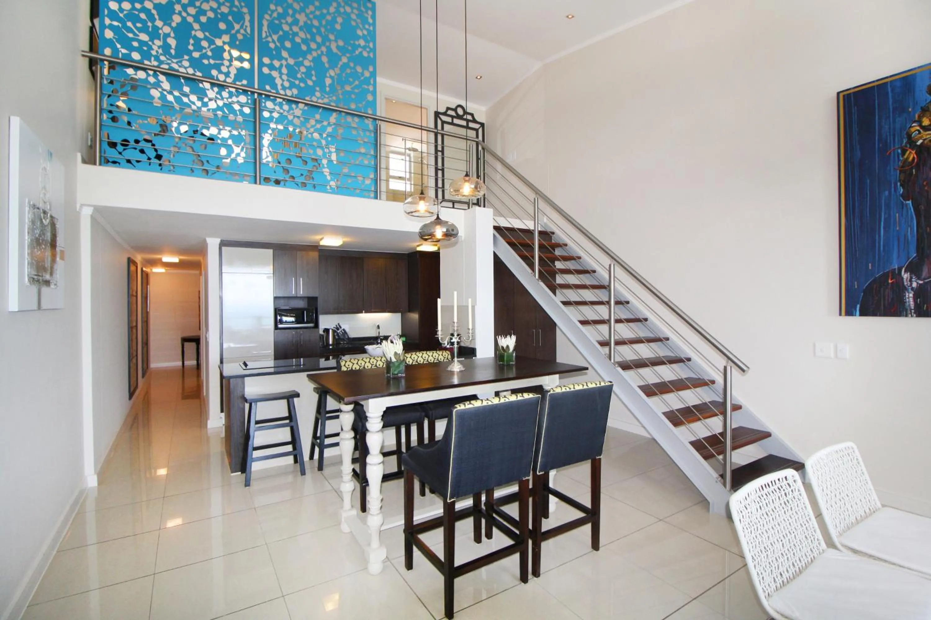 kitchen in The Crystal Apartments