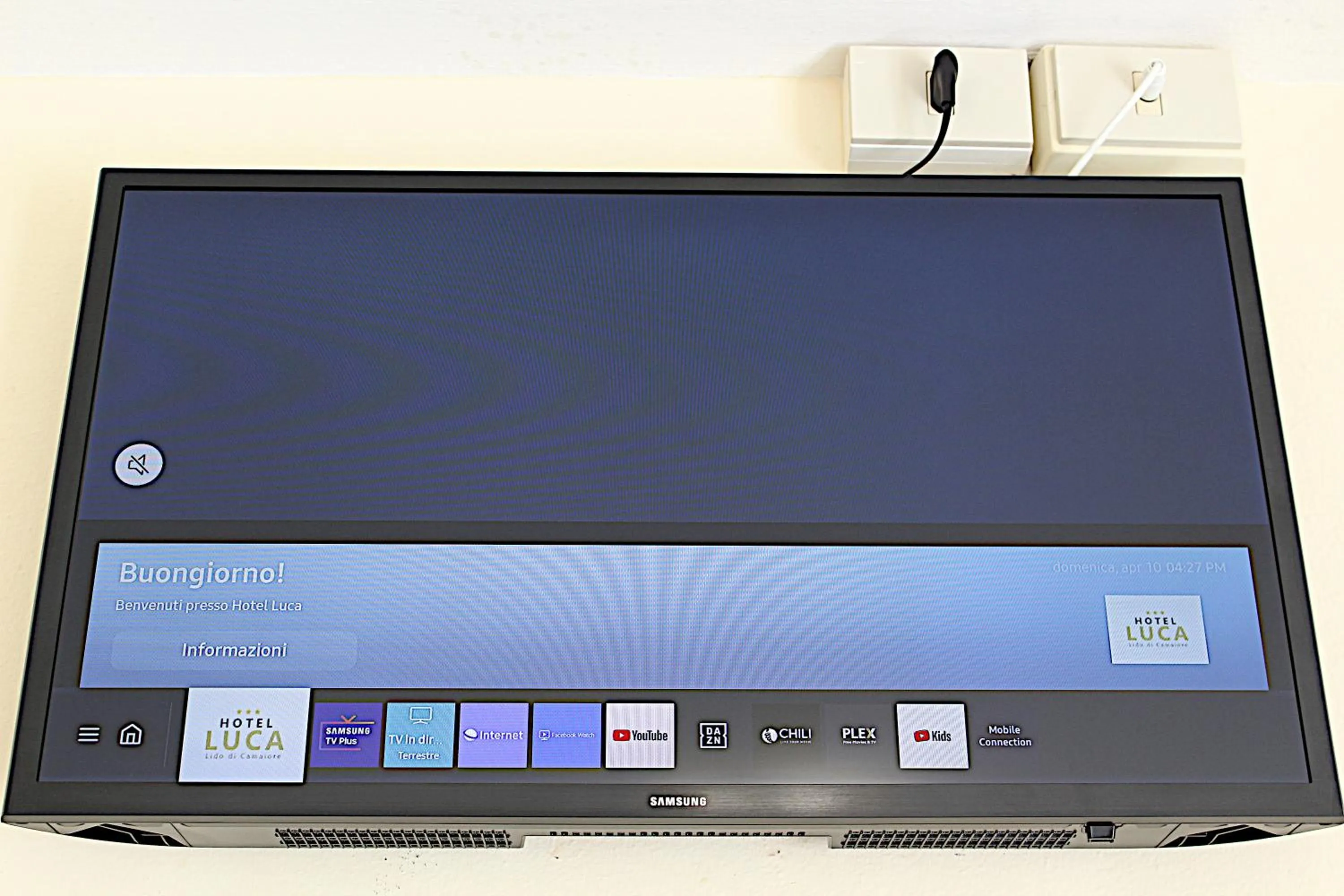 TV and multimedia in Hotel Luca