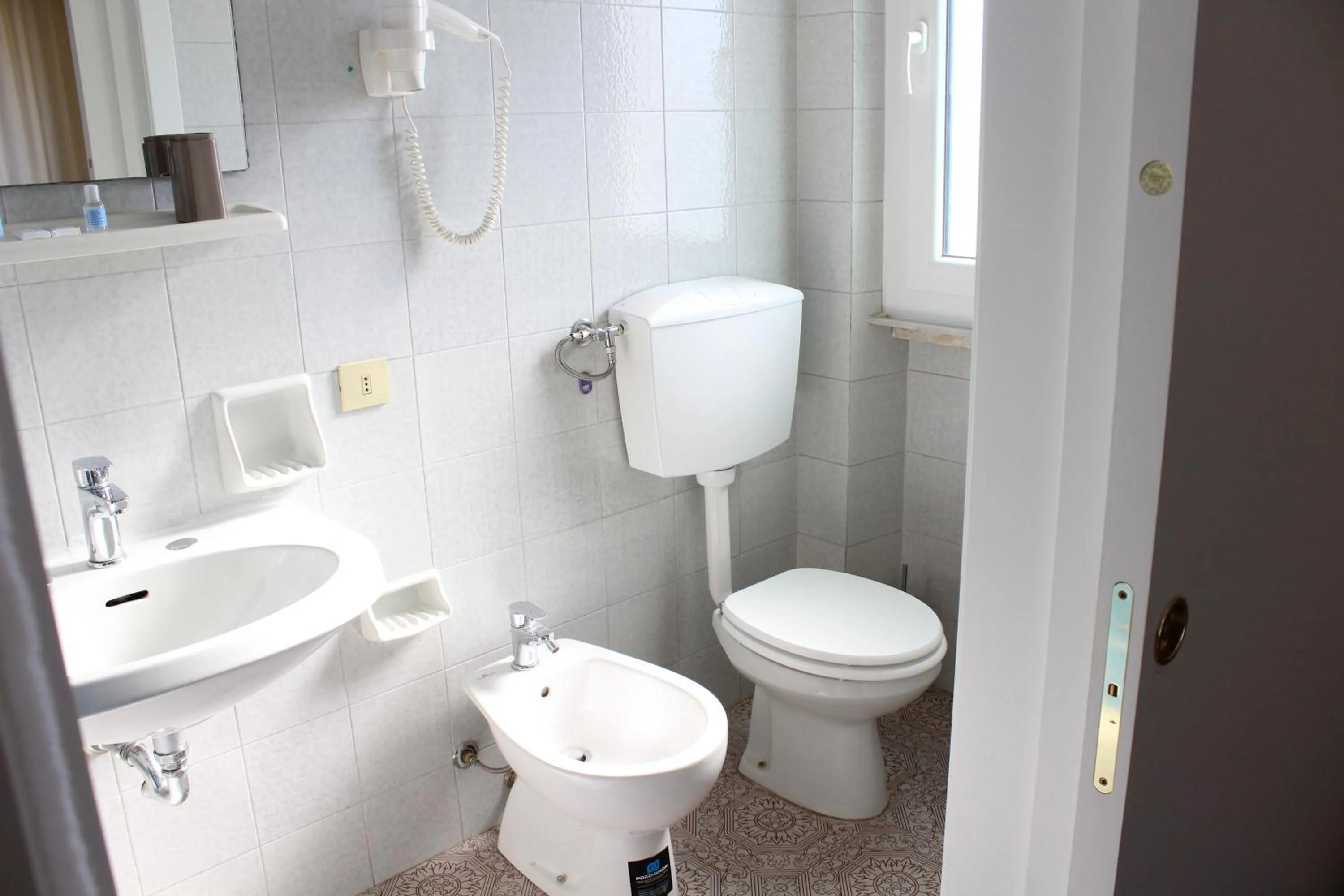 Toilet in Hotel Luca