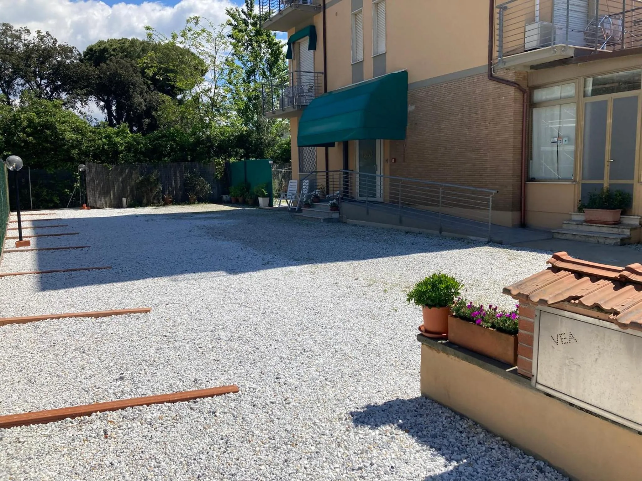 Garden in Hotel Luca