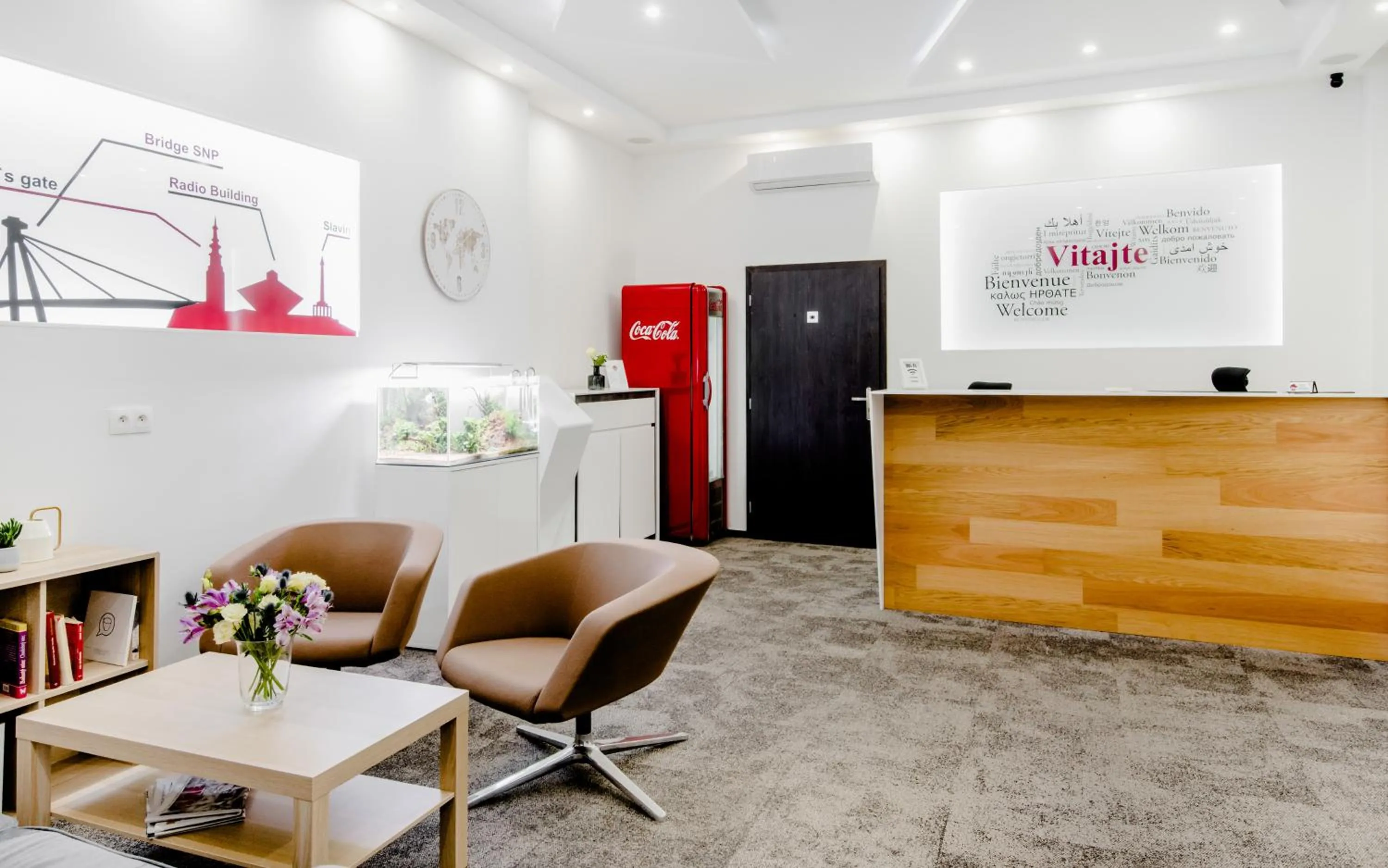 Lobby or reception in Le Petit